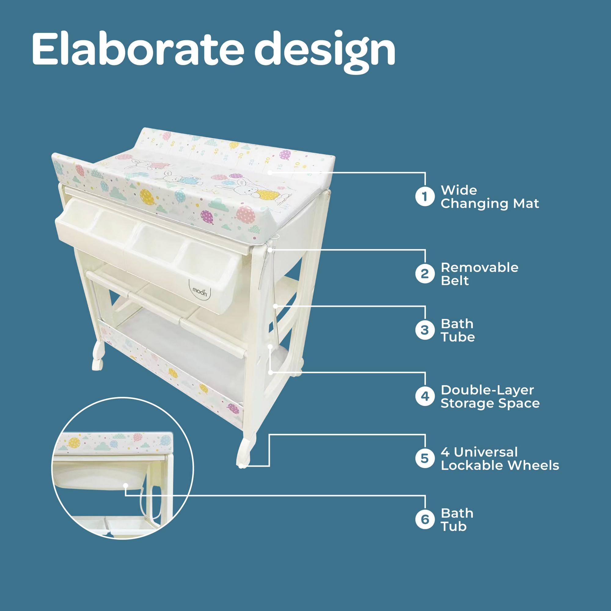 Moon Changing Station, Flying Rabbits-baby-bathandcare-changingtables-image-4