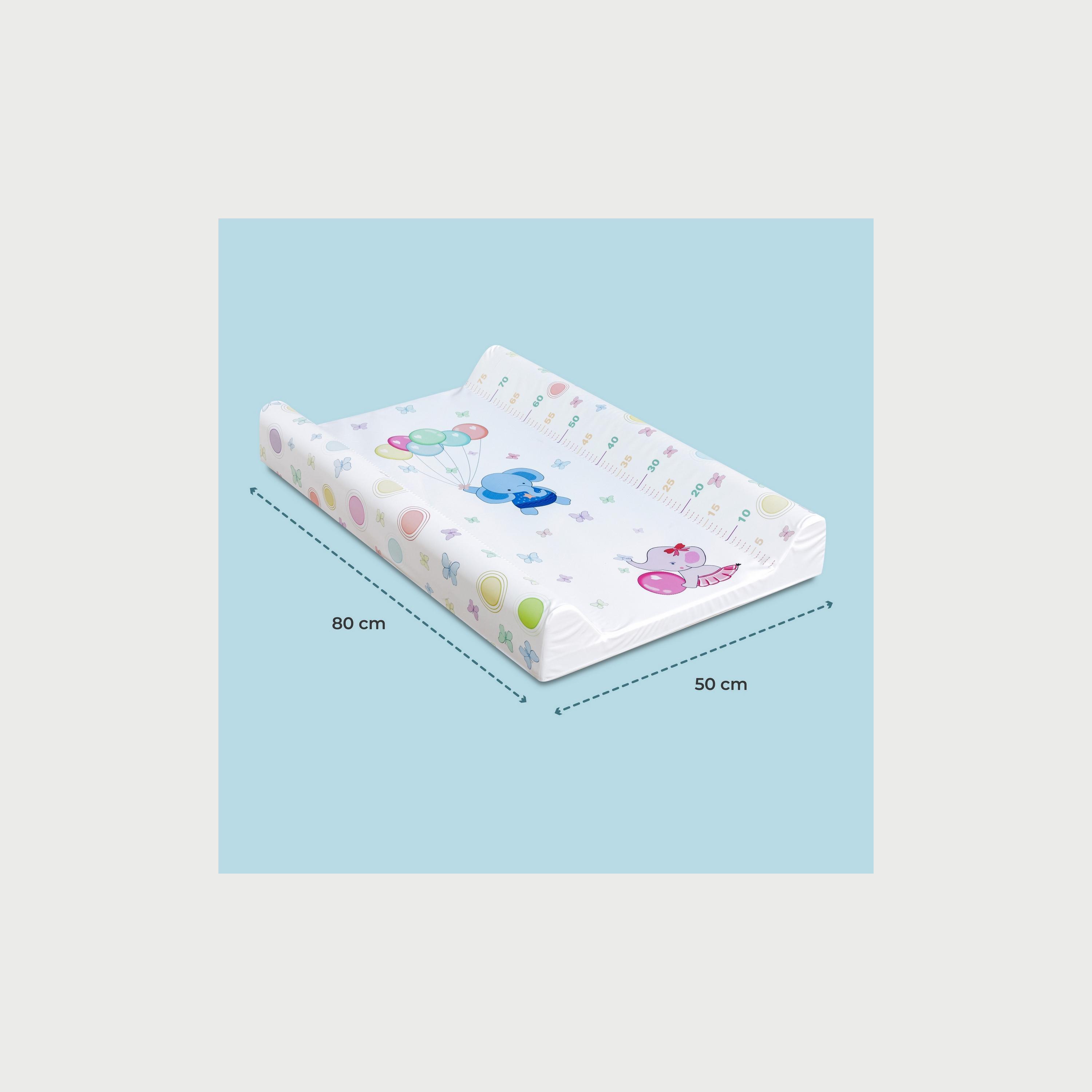 Moon Baby Elephants with Balloons Print Changing Mat, 80 x 50 x 10 cm-baby-diapering-changingmats-image-4