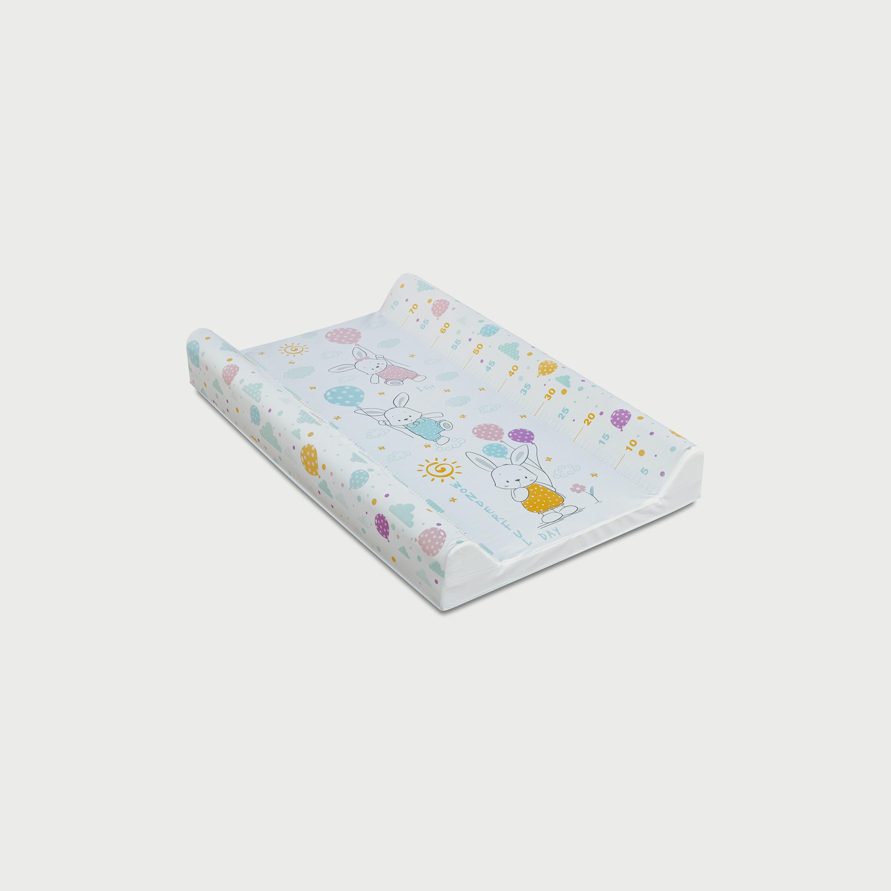 Moon Fling Rabbits Print Changing Mat, 80 x 50 x 10 cm-baby-diapering-changingmats-image-1