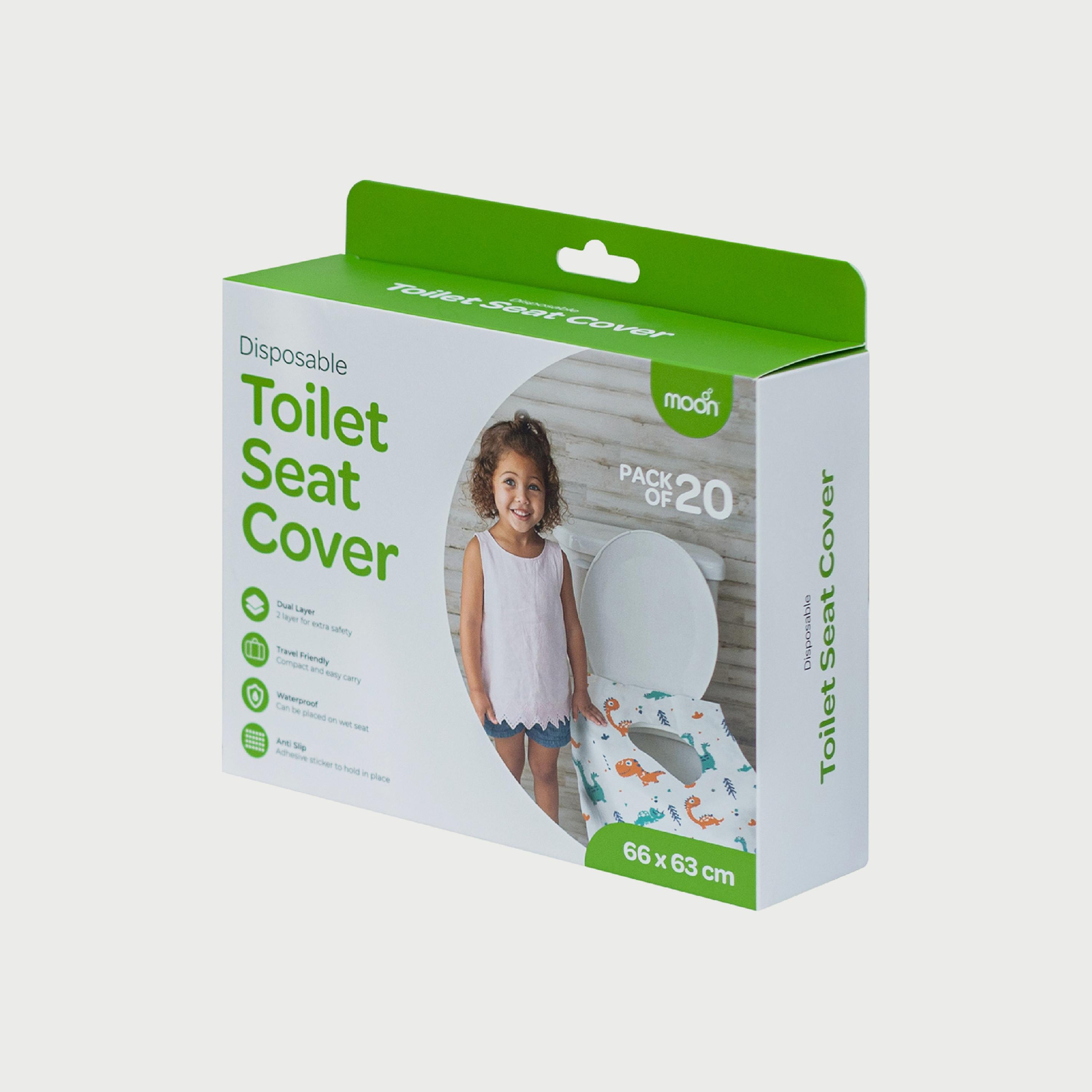 Moon 20-Piece Dino Print Disposable Toilet Seat Covers, 66 x 63 cm-baby-diapering-pottytraining-image-5