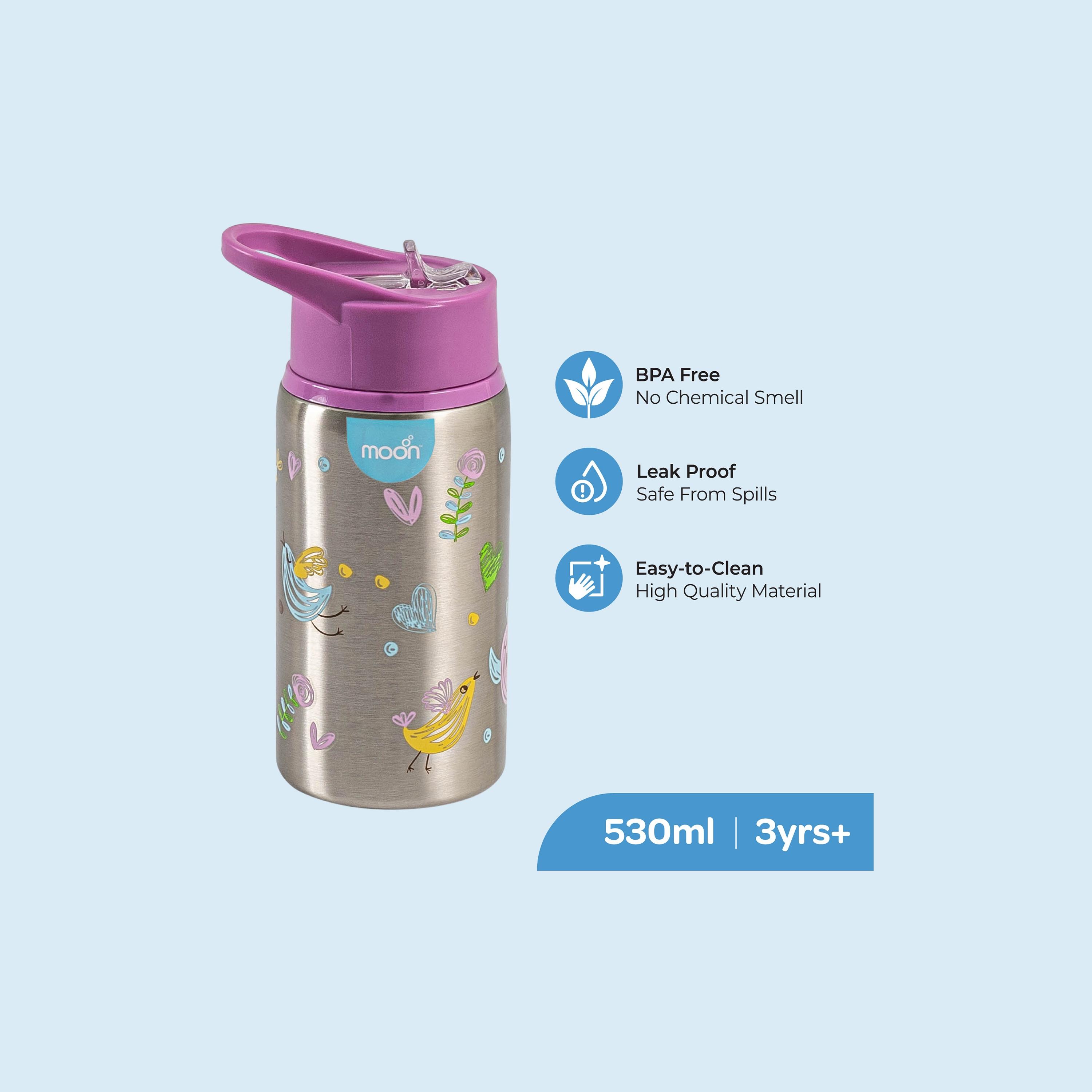 Moon Single Wall SS Sipper Bottle, 530 ml-school-waterbottles-image-2