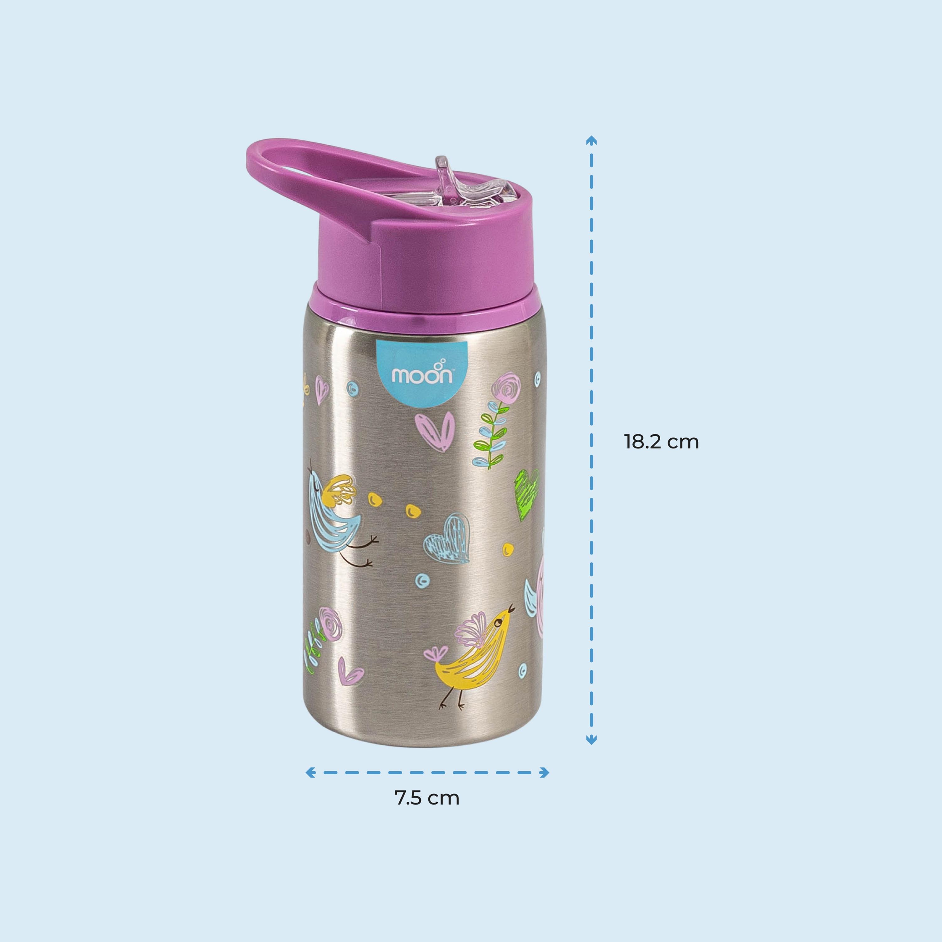Moon Single Wall SS Sipper Bottle, 530 ml-school-waterbottles-image-5