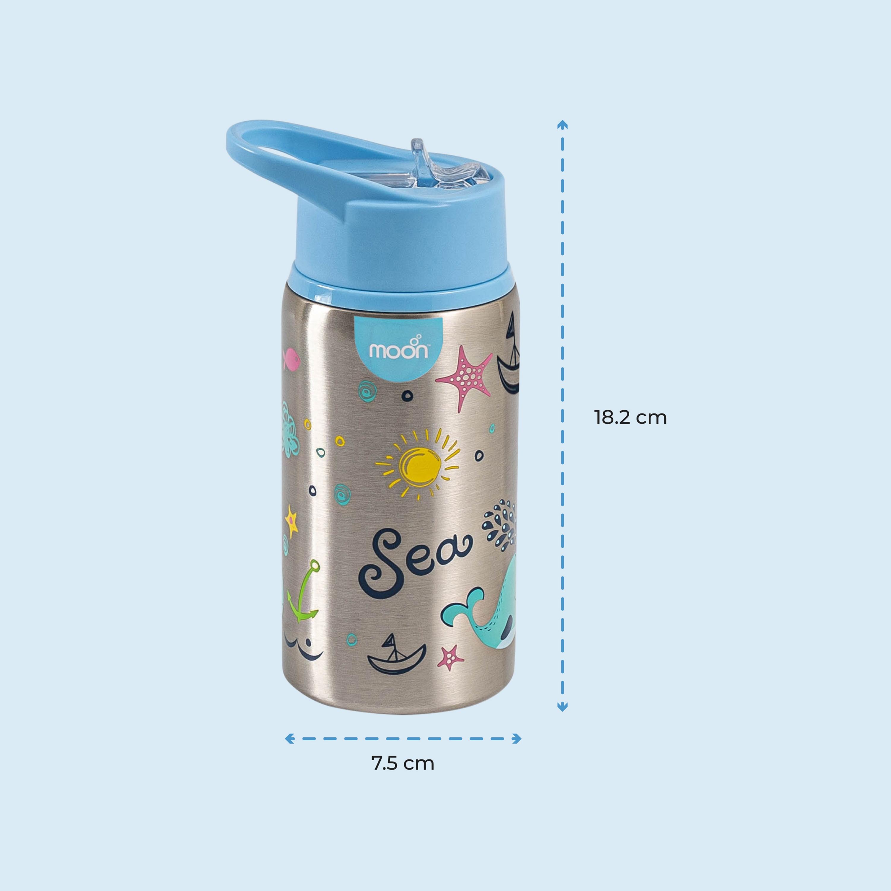 زجاجة بشفاطة وجدار مفرد اس اس من موون، 530 مل-school-waterbottles-image-5