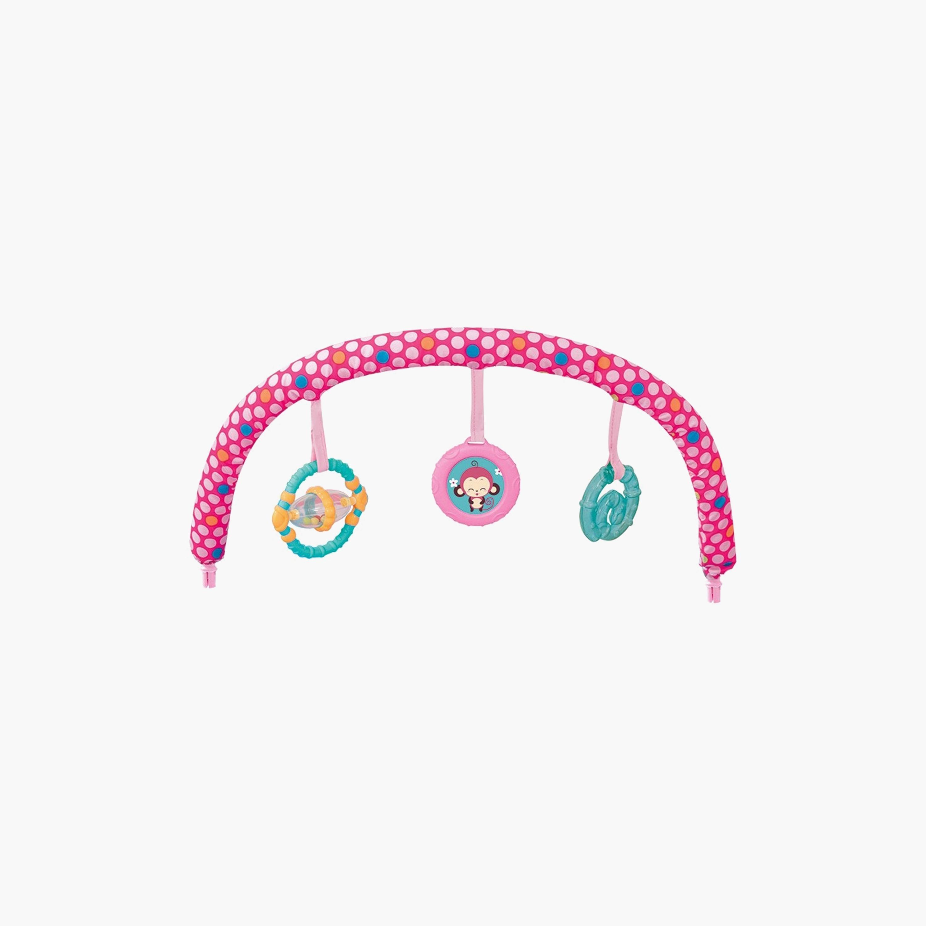 Mastela Baby Newborn to Toddler Bouncer, Pink-baby-infantactivity-bouncers-image-3