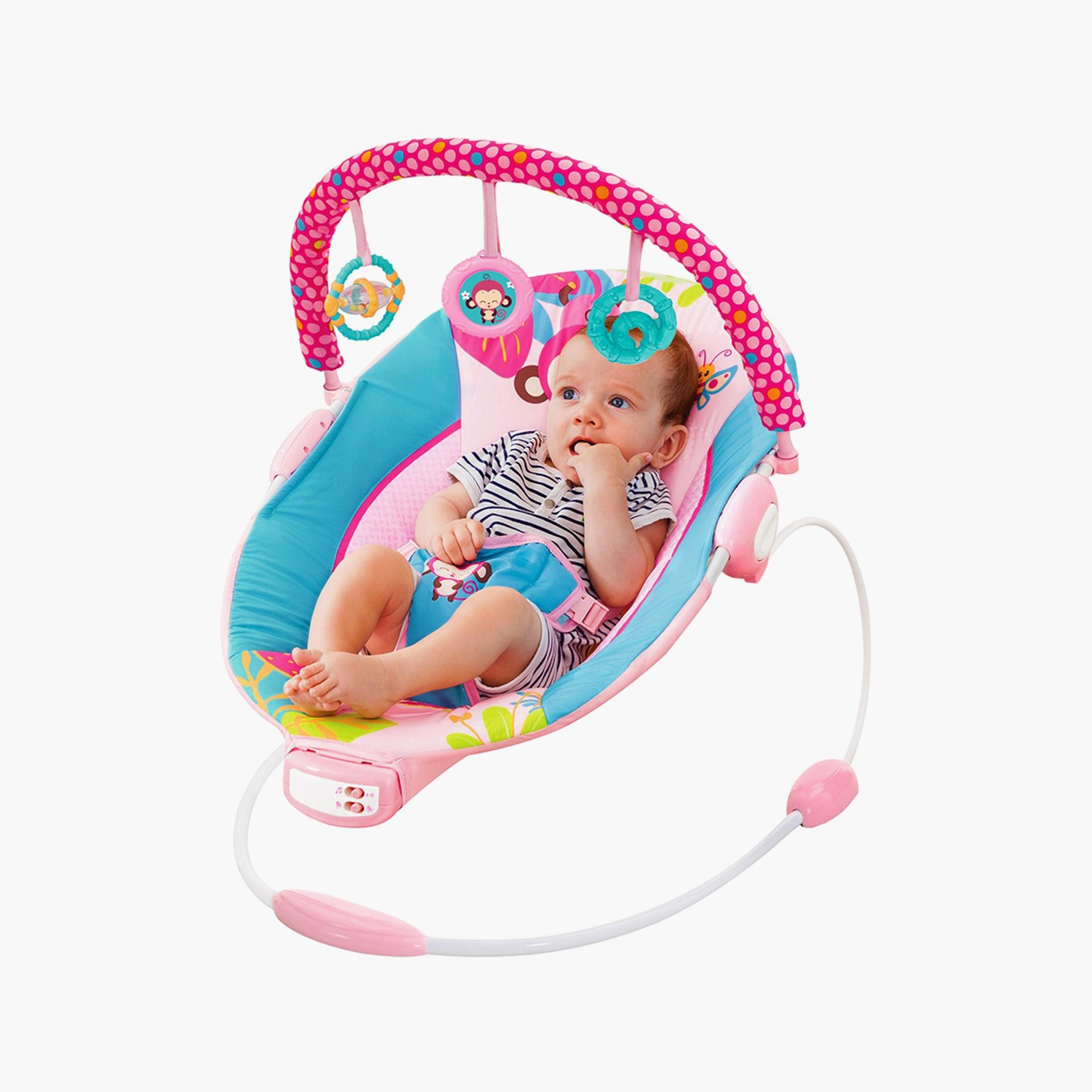 Mastela Baby Newborn to Toddler Bouncer, Pink-baby-infantactivity-bouncers-image-4