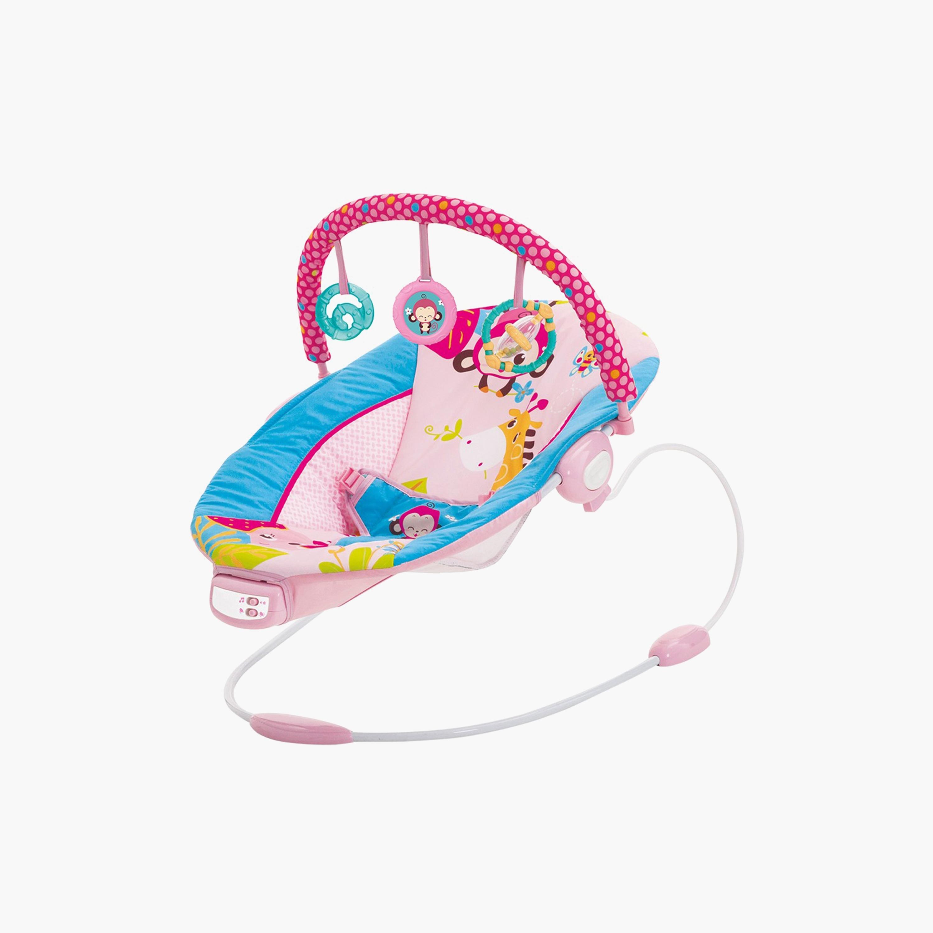 Mastela Baby Newborn to Toddler Bouncer, Pink-baby-infantactivity-bouncers-image-5