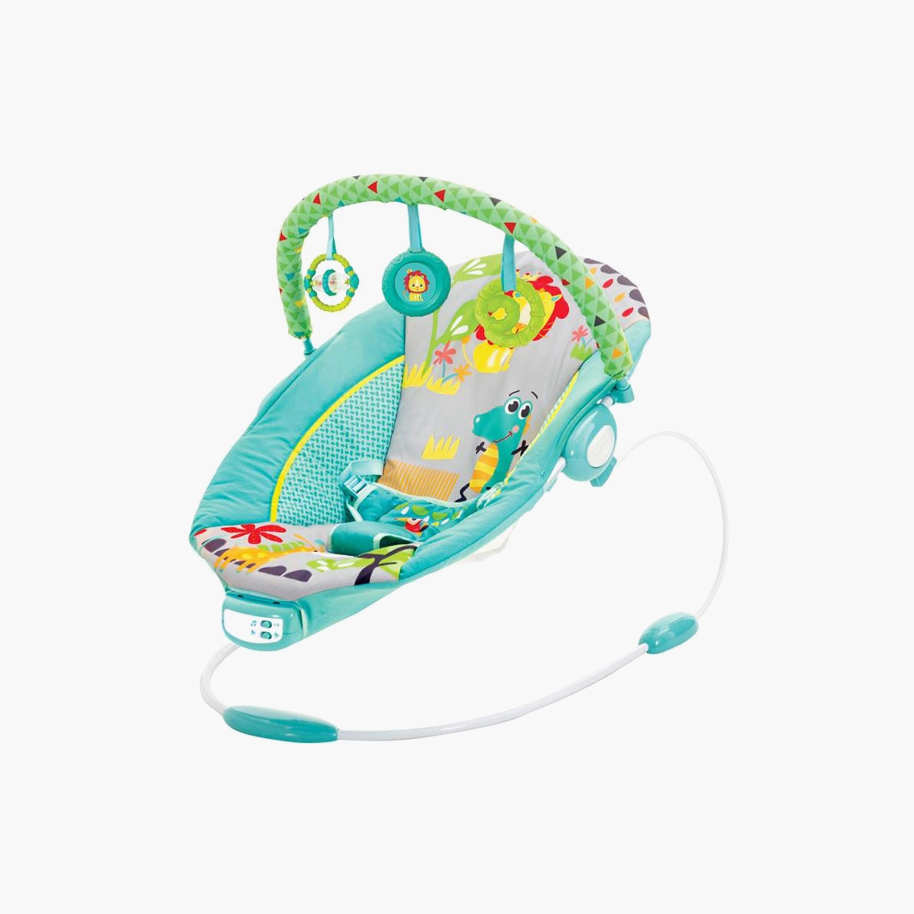 Mastela Baby Newborn to Toddler Bouncer, Green-baby-infantactivity-bouncers-image-1