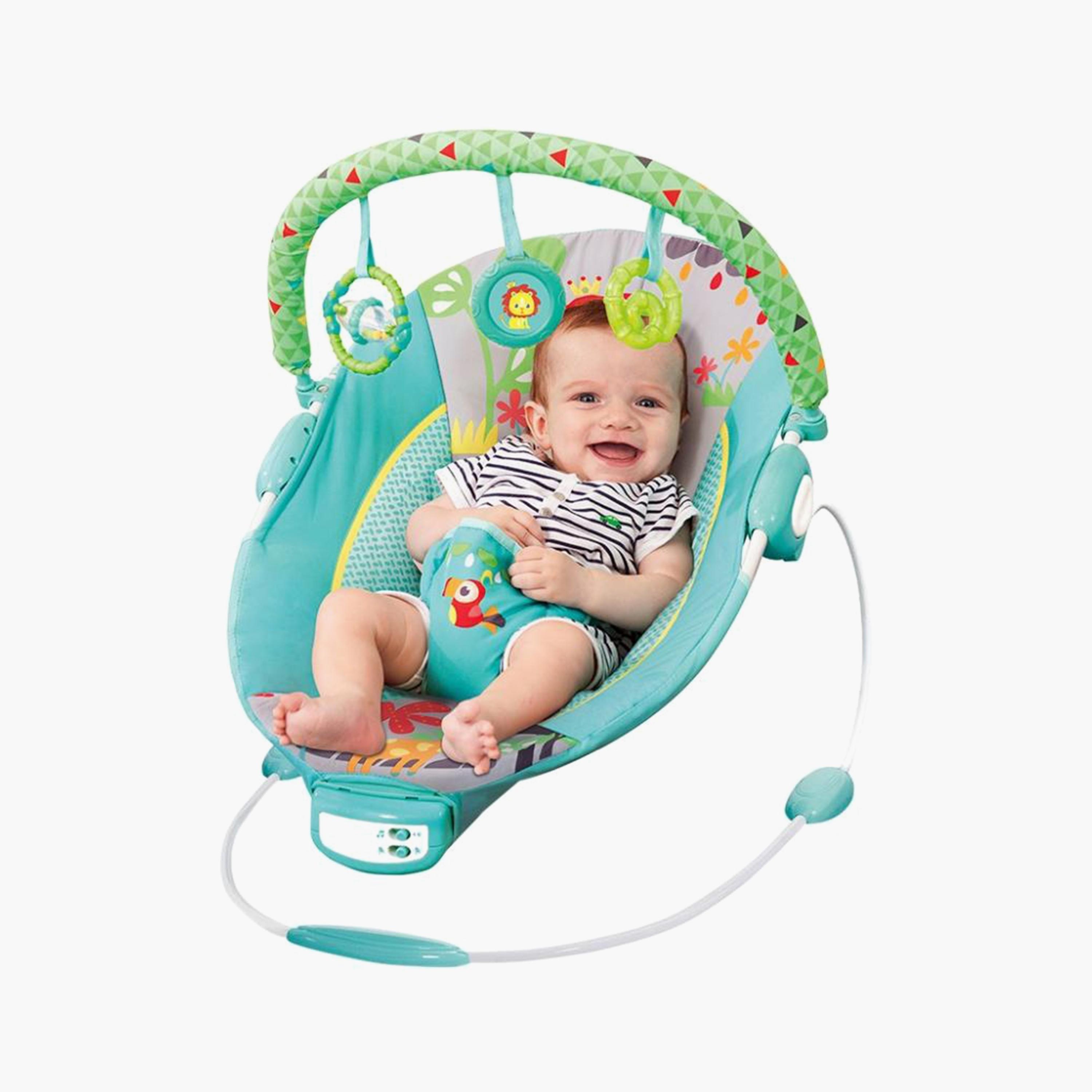 Mastela Baby Newborn to Toddler Bouncer, Green-baby-infantactivity-bouncers-image-4