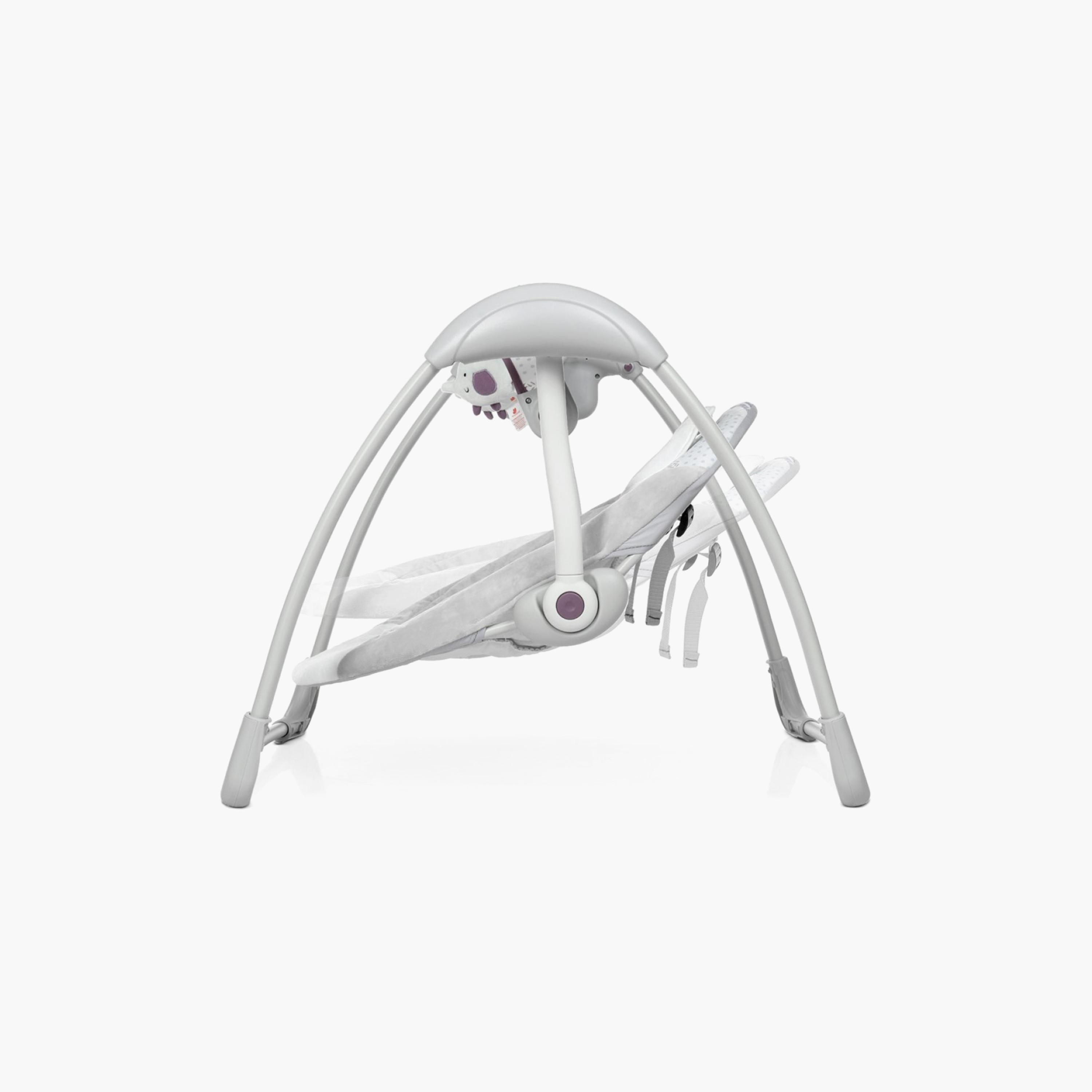 كرسي متأرجح للأطفال حديثي الولادة من ماستيلا، رمادي-baby-infantactivity-swings-image-2