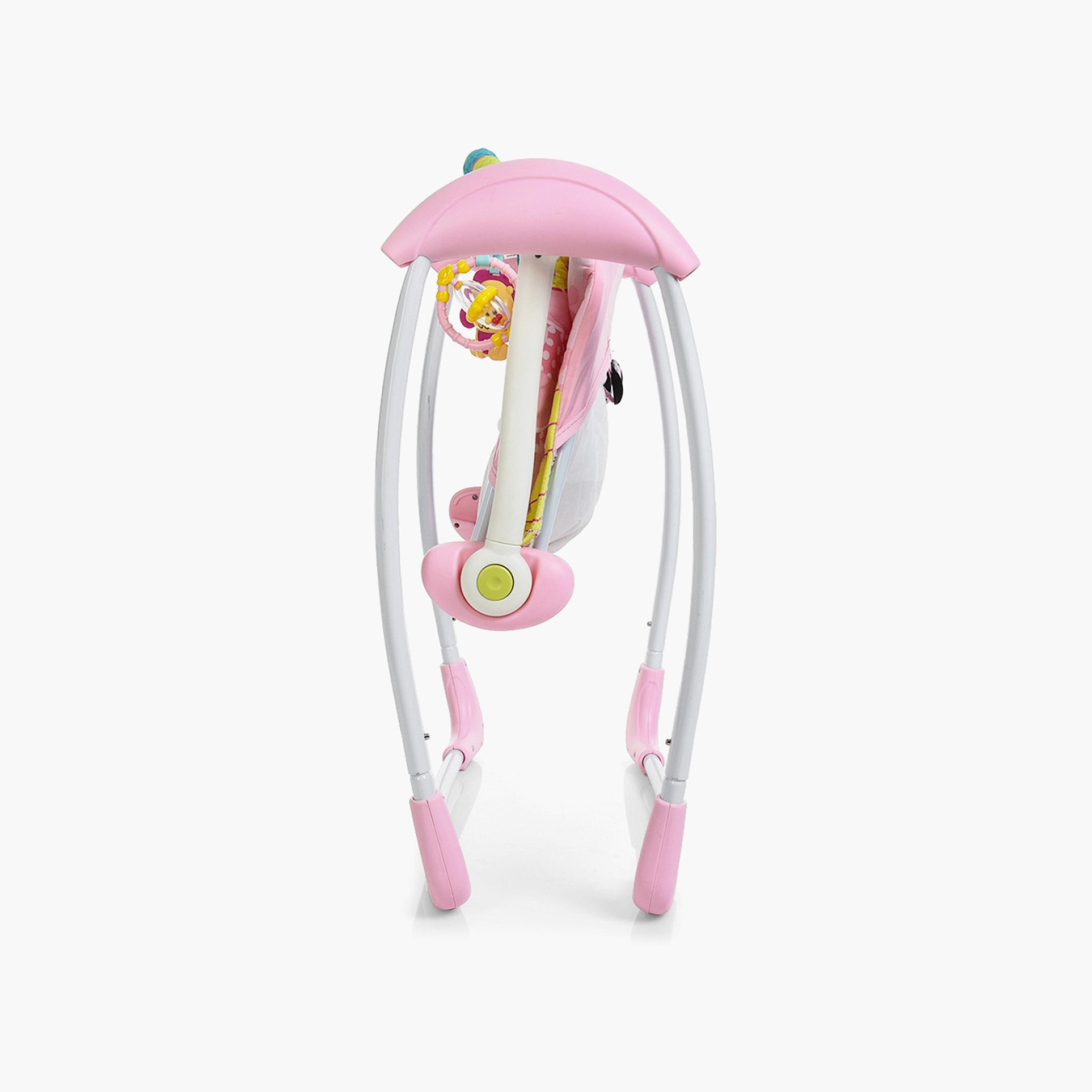 Mastela Swing Chair for Newborn Baby, Pink-baby-infantactivity-swings-image-3