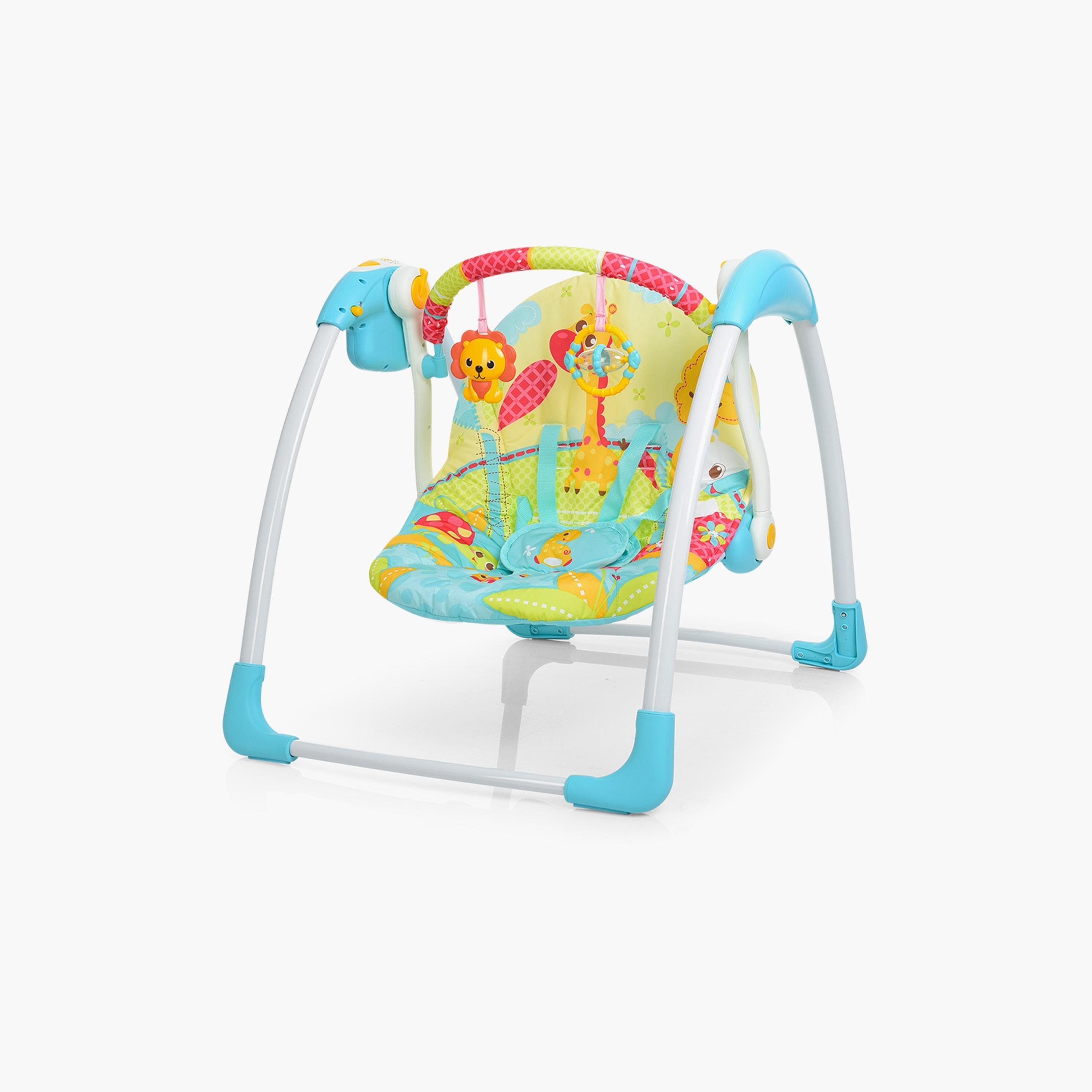 Buy Mastela Swing Chair for Newborn Baby Green Online Babyshop UAE