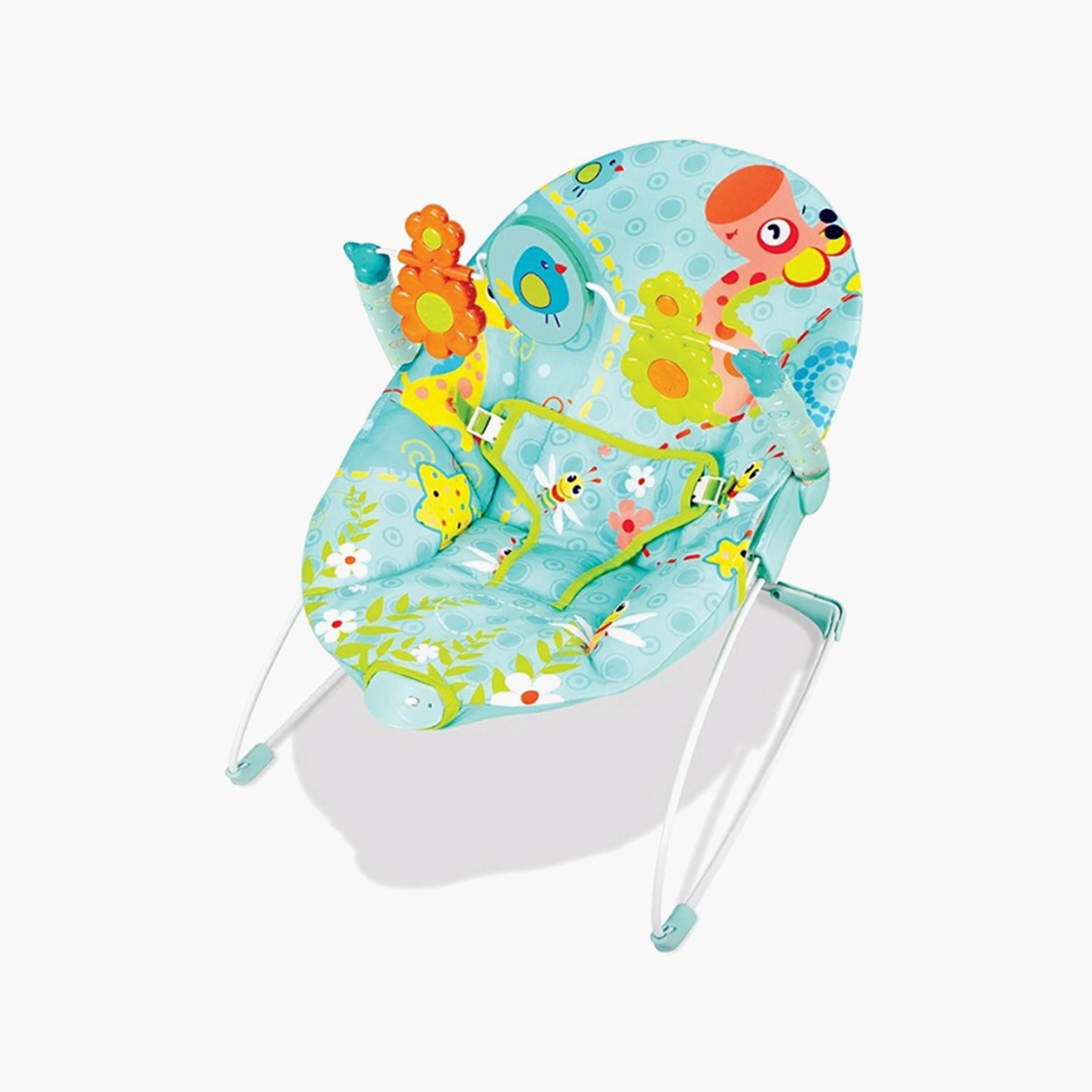 Mastela Baby Bouncer for Newborn, Green-baby-infantactivity-bouncers-image-1