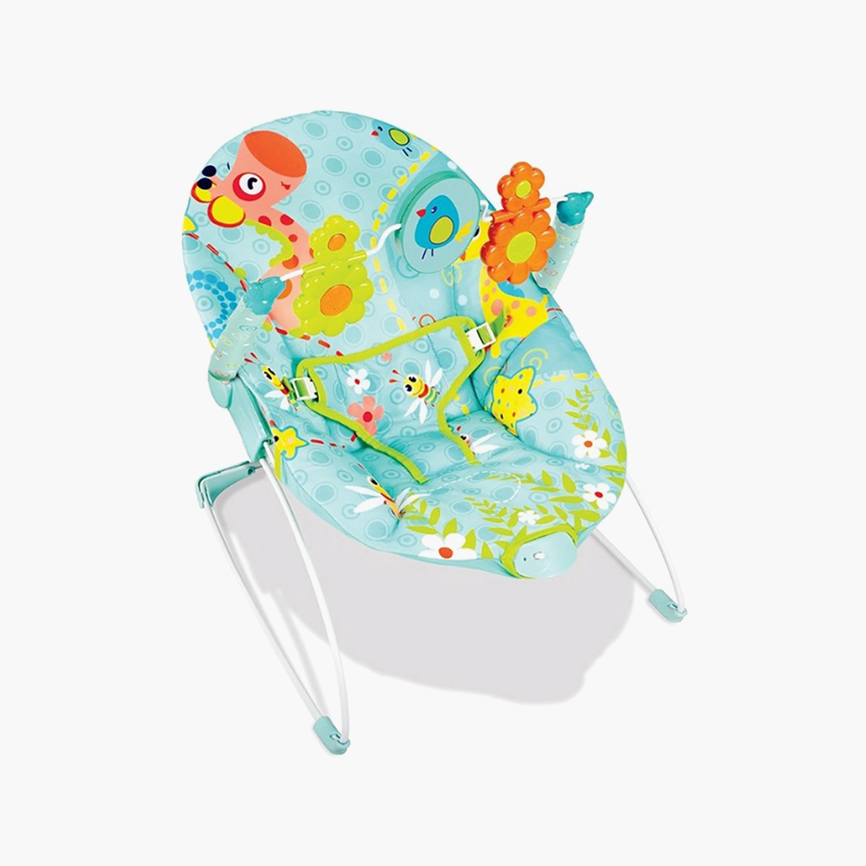 Mastela Baby Bouncer for Newborn, Green-baby-infantactivity-bouncers-image-3