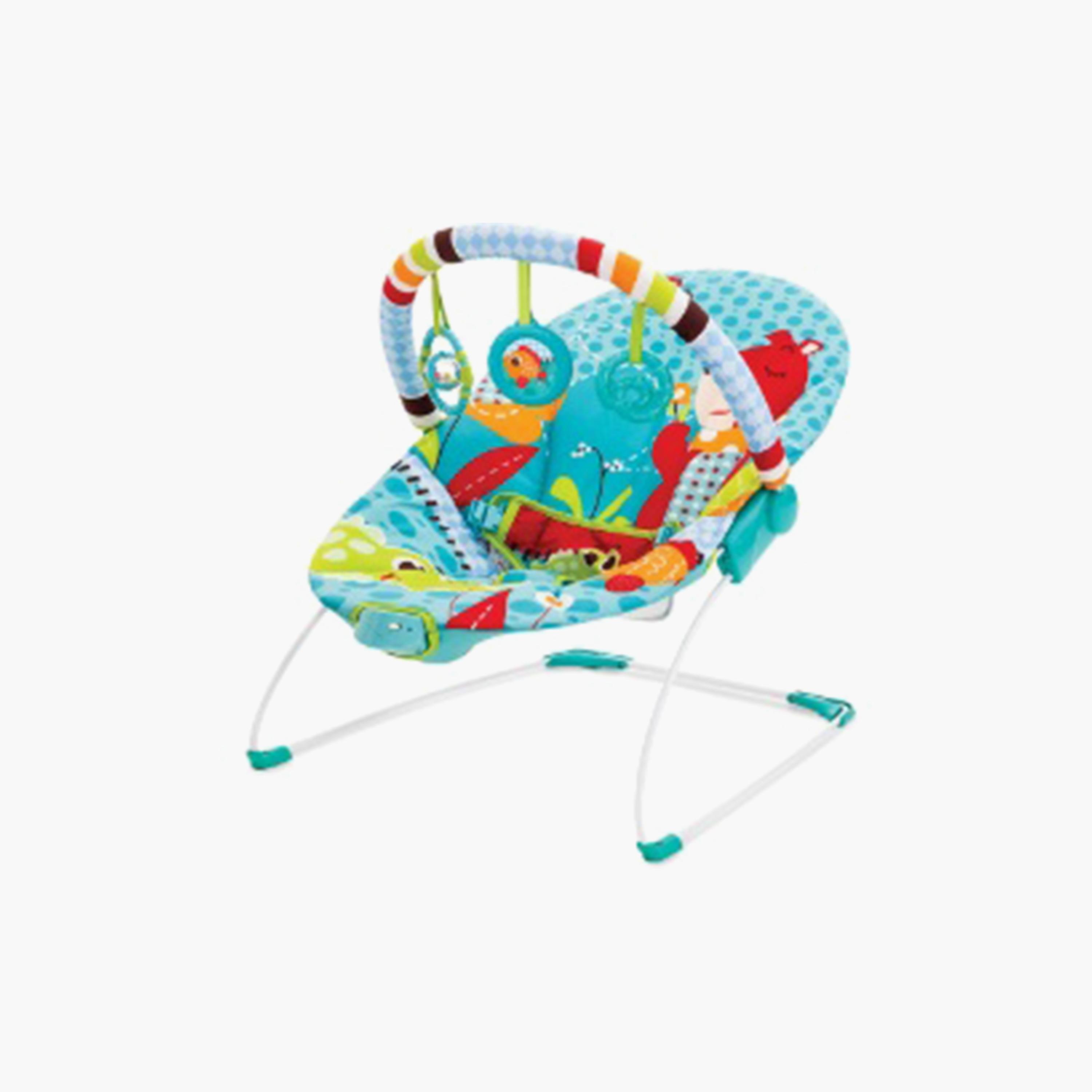 Mastela Baby Bouncer for Newborn, Green-baby-infantactivity-bouncers-image-1