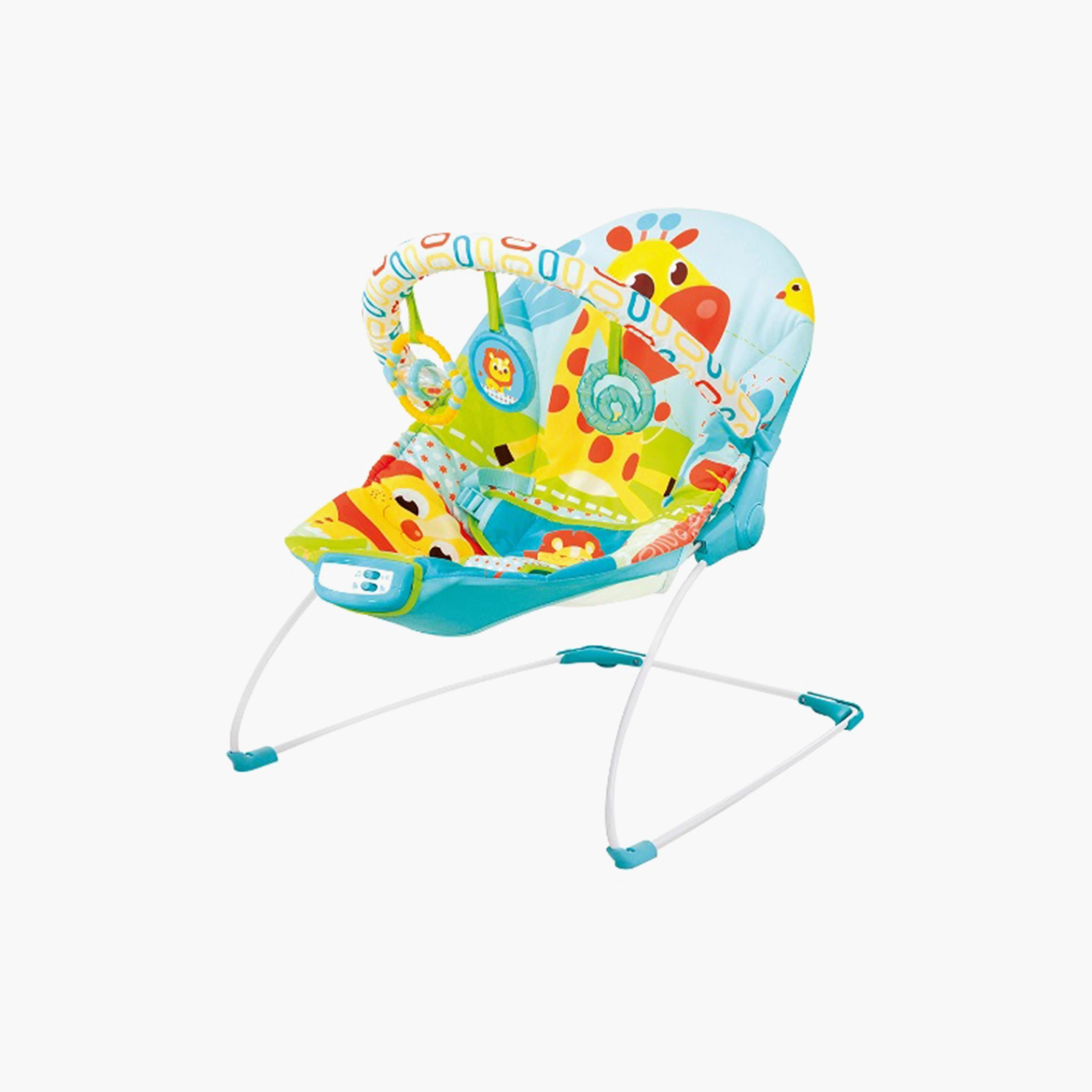Mastela Vibrating Bouncer for Newborn Baby, Blue-baby-infantactivity-bouncers-image-4