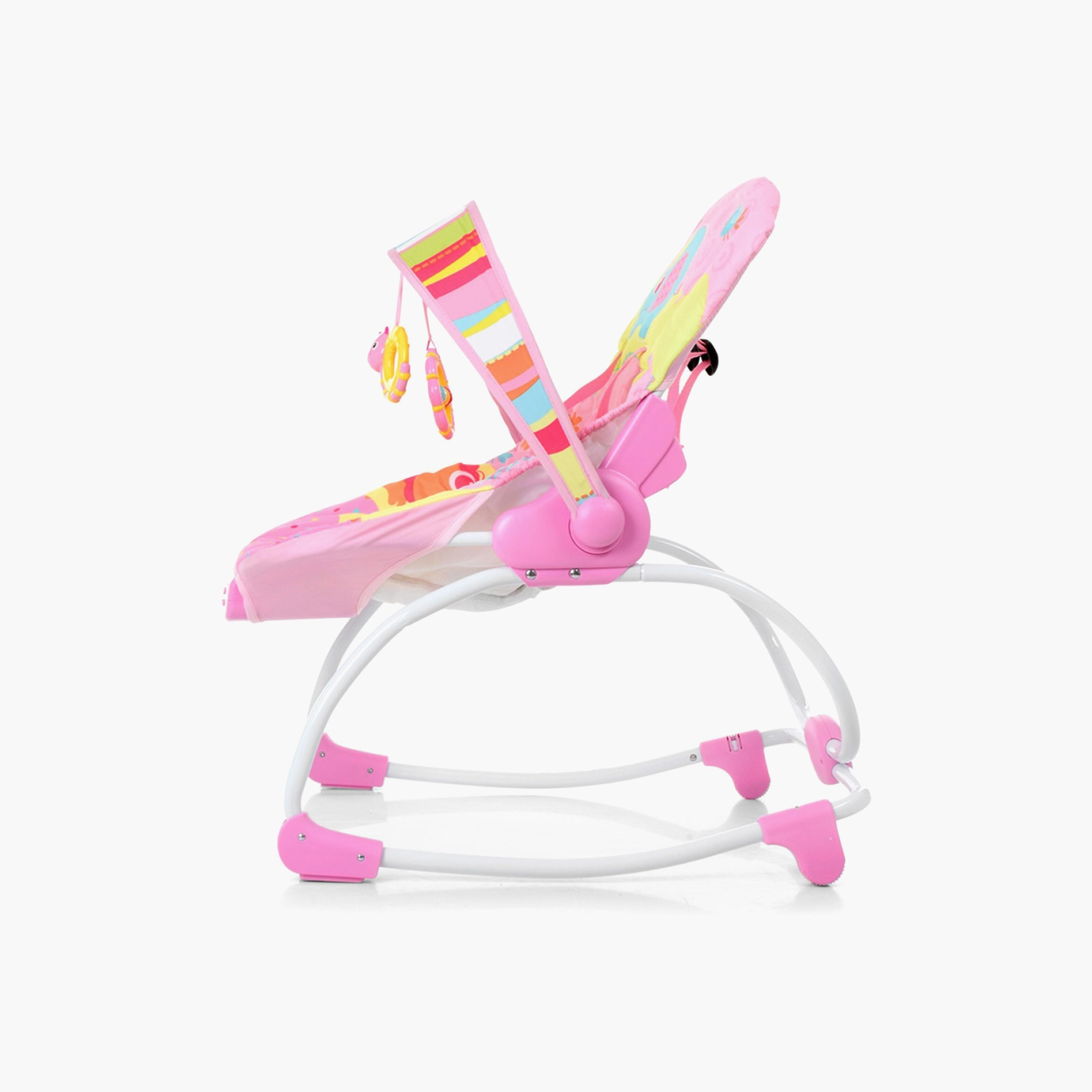 Mastela Rocker and Bouncing Chair for Newborn Baby, Pink-baby-infantactivity-rockers-image-2