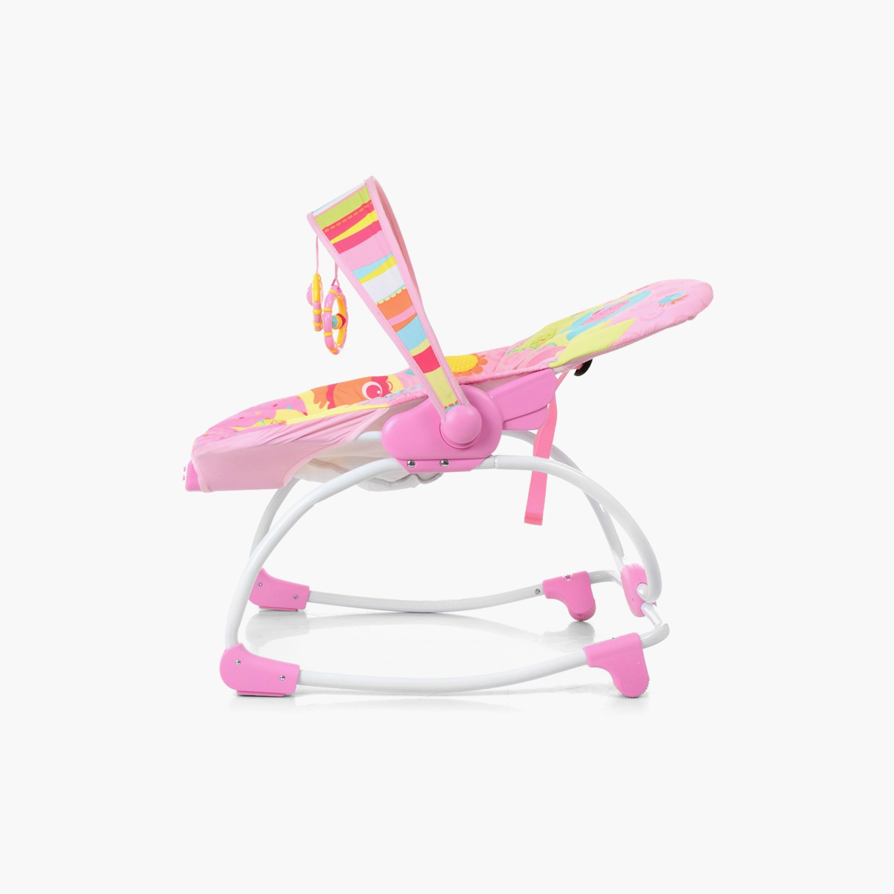 Mastela Rocker and Bouncing Chair for Newborn Baby, Pink-baby-infantactivity-rockers-image-3