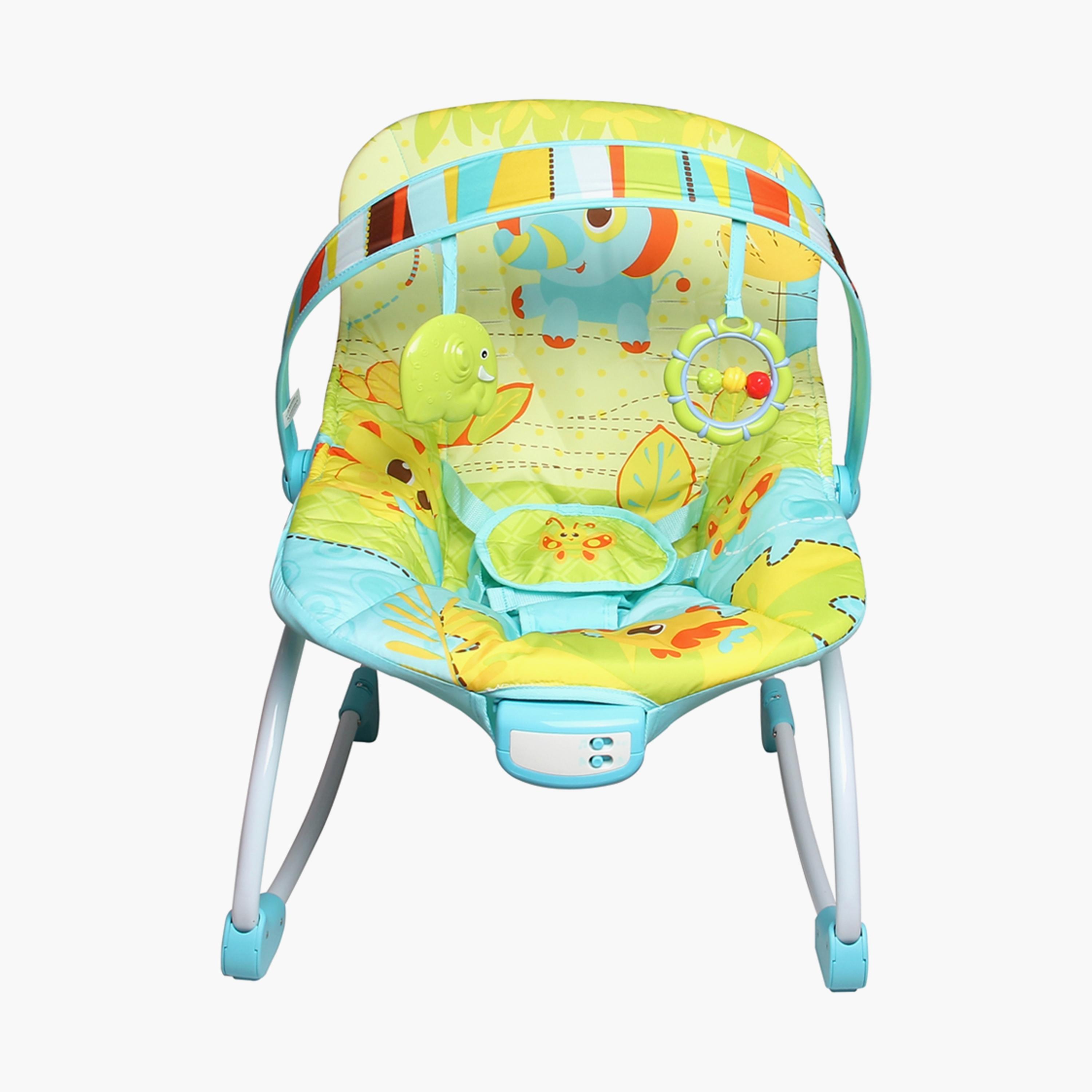 Mastela Rocker and Bouncing Chair for Newborn Baby, Green-baby-infantactivity-rockers-image-1