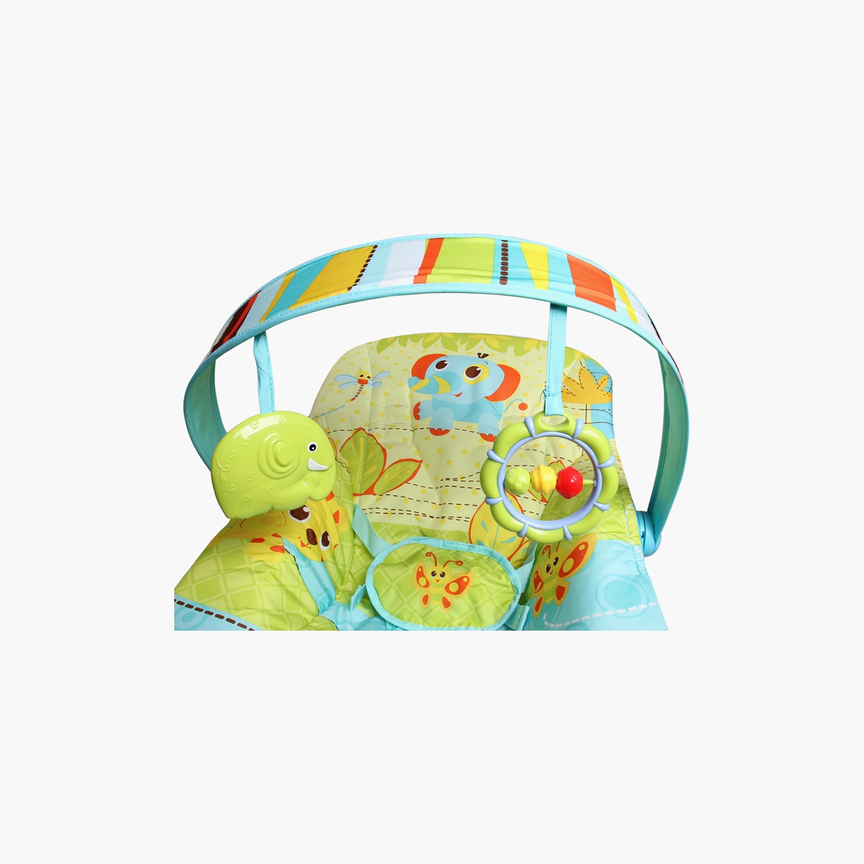 Mastela Rocker and Bouncing Chair for Newborn Baby, Green-baby-infantactivity-rockers-image-3