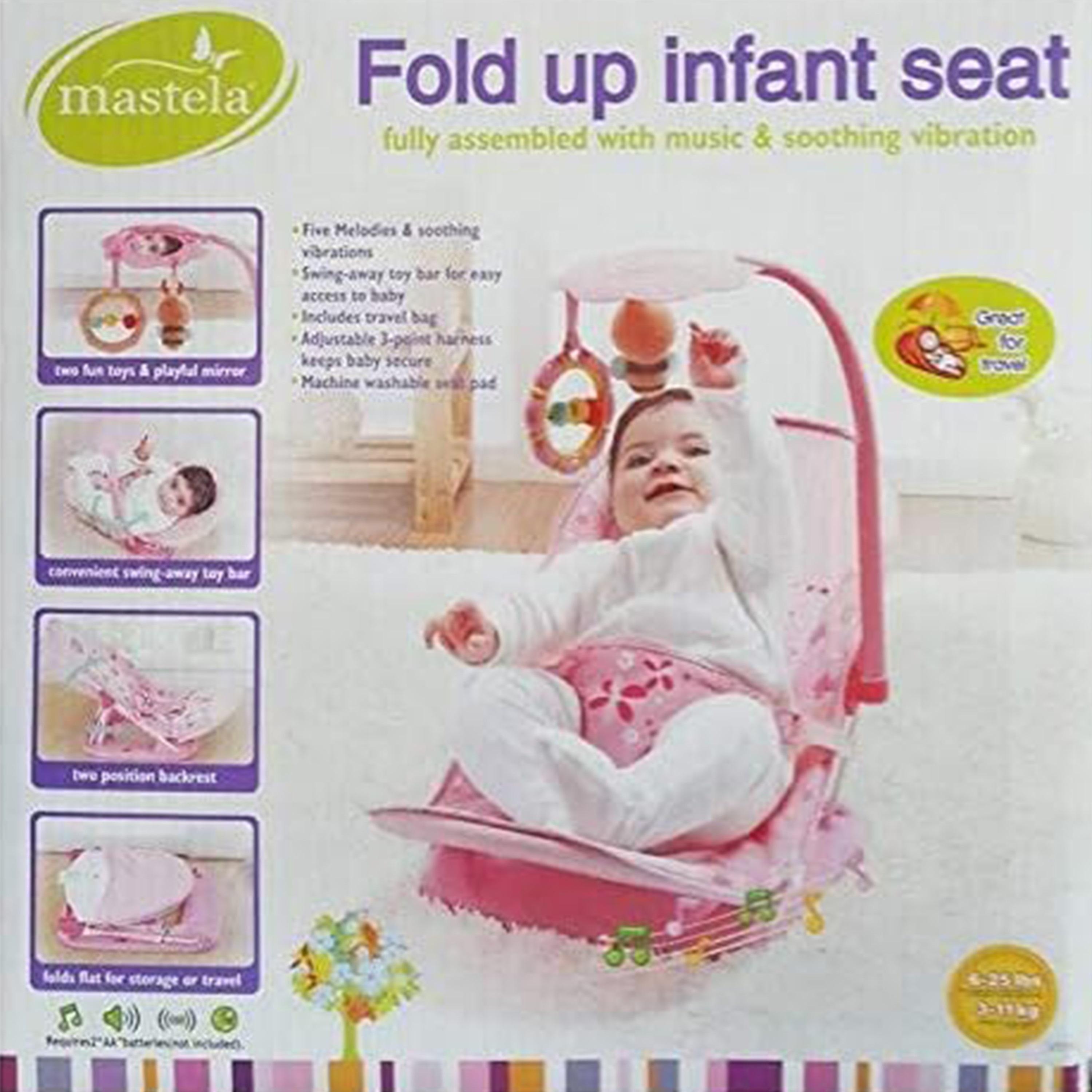 Mastela Baby Bath Seat and Chair for Newborn, Pink-baby-bathandcare-bathtubs-image-2