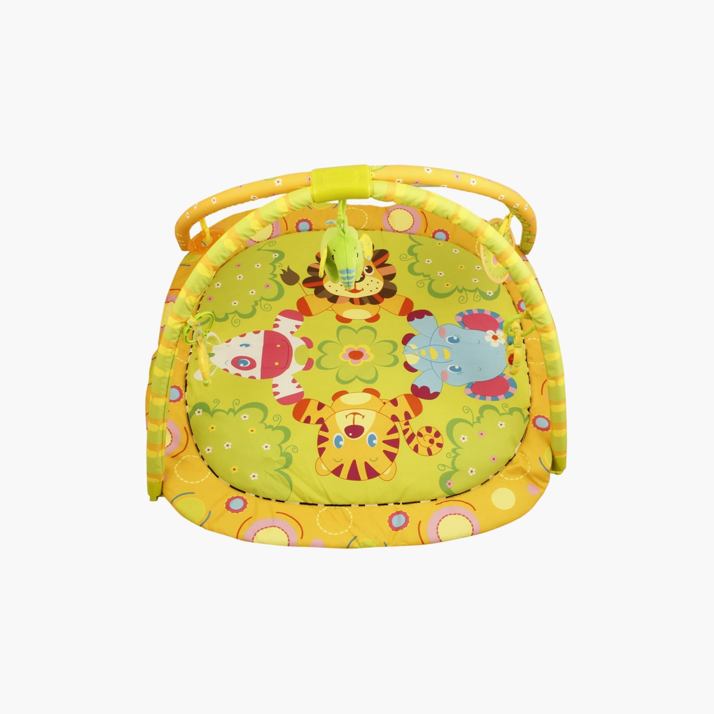 Mastela Baby Activity Playgym Mat for Newborn, Yellow-baby-infantactivity-playgyms-image-2