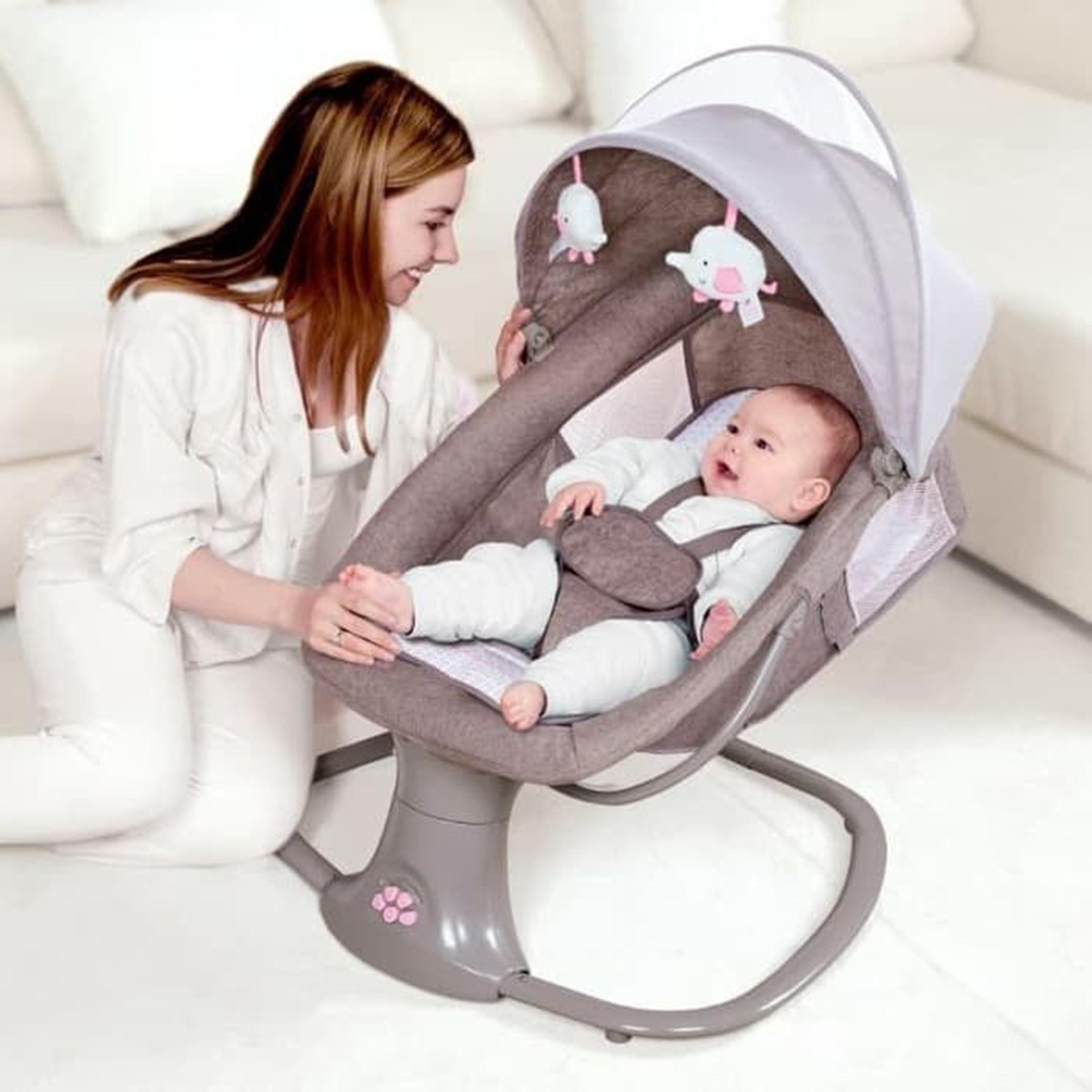 أرجوحة سرير 3 في 1 لحديثي الولادة من ماستيلا-baby-infantactivity-swings-image-2