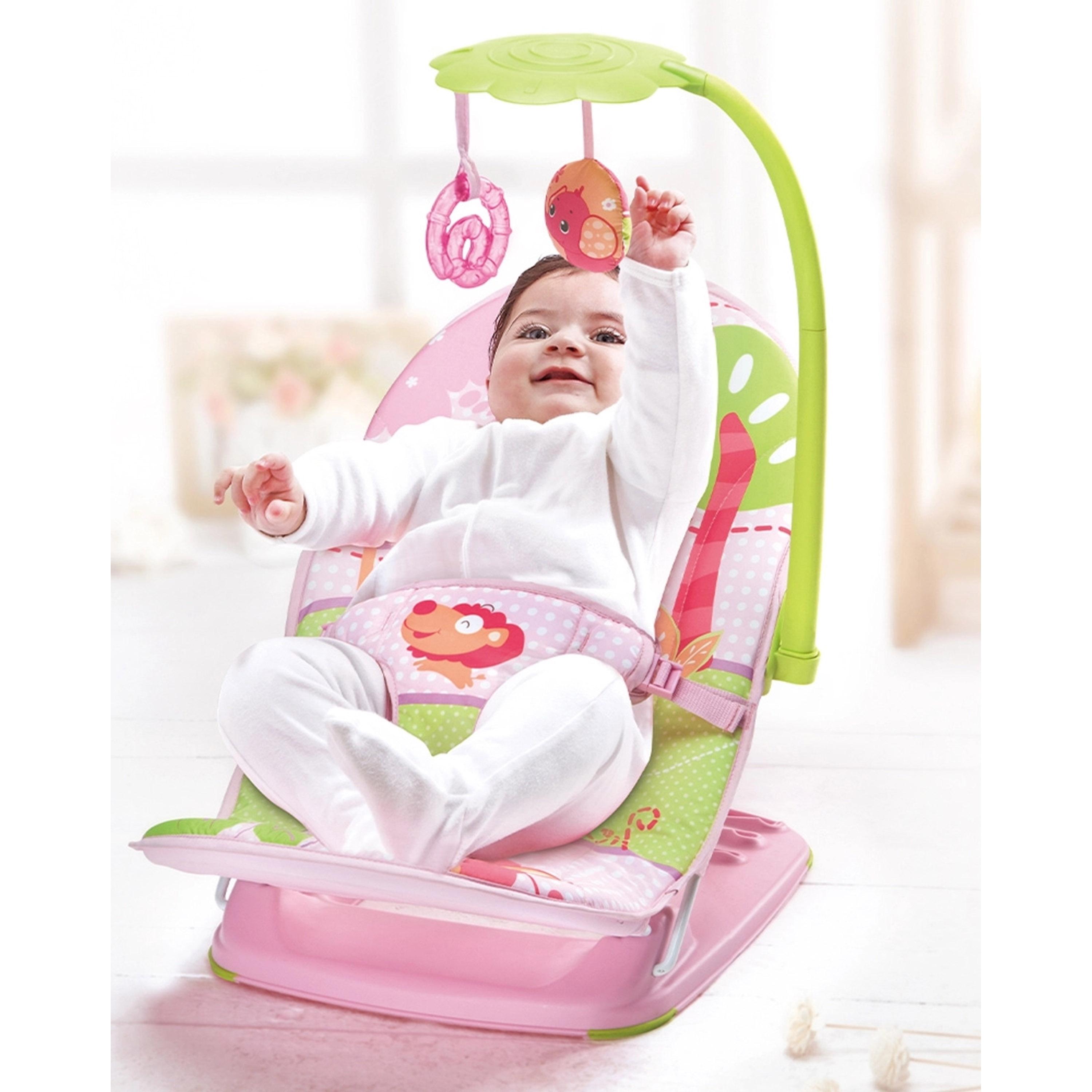 Mastela Baby Fold Up Booster Seat for Toddler, Pink-baby-feeding-highchairsandboosters-image-2
