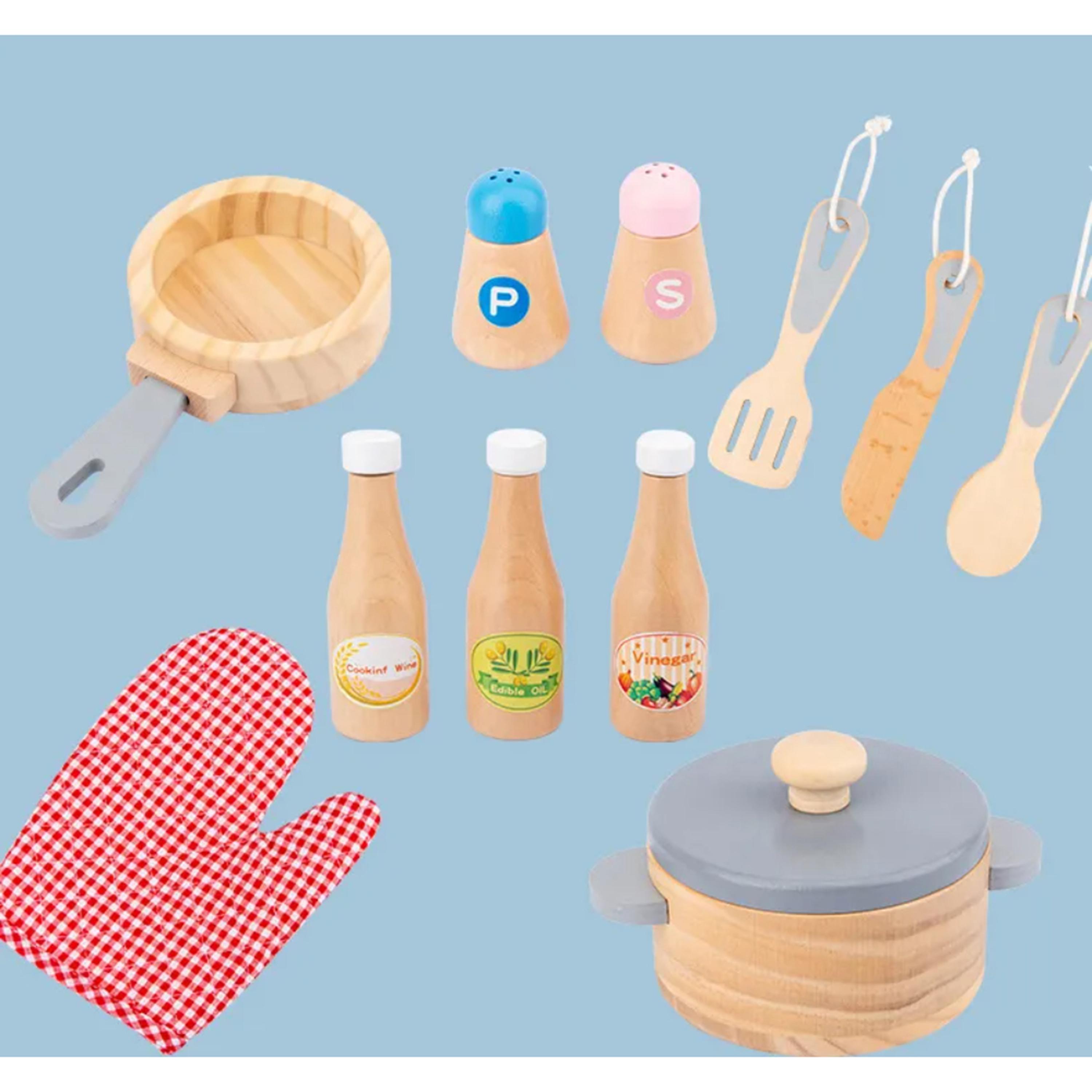 Little Angel Wooden Kitchen Play Set, Vintage-toys-roleplay-kitchensets-image-2