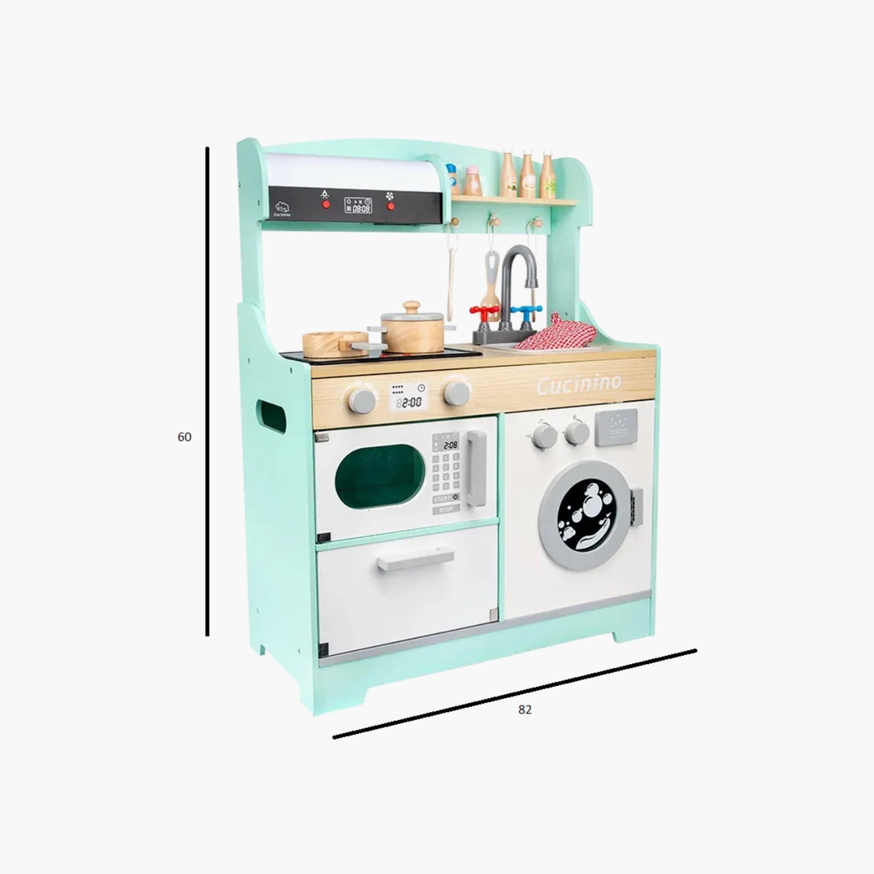 Little Angel Wooden Kitchen Play Set, Vintage-toys-roleplay-kitchensets-image-4