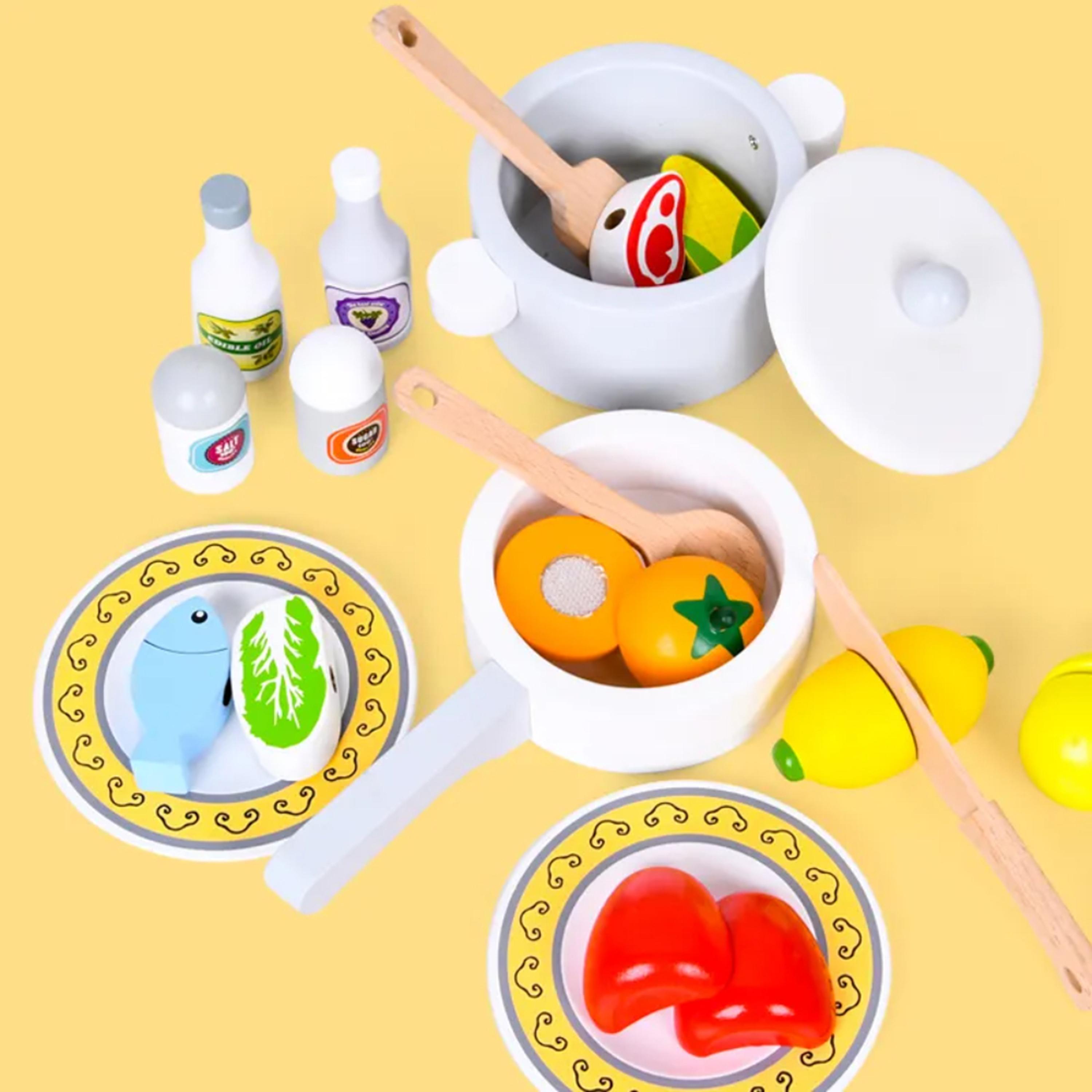 Little Angel Wooden Kitchen Play Set-toys-roleplay-kitchensets-image-4