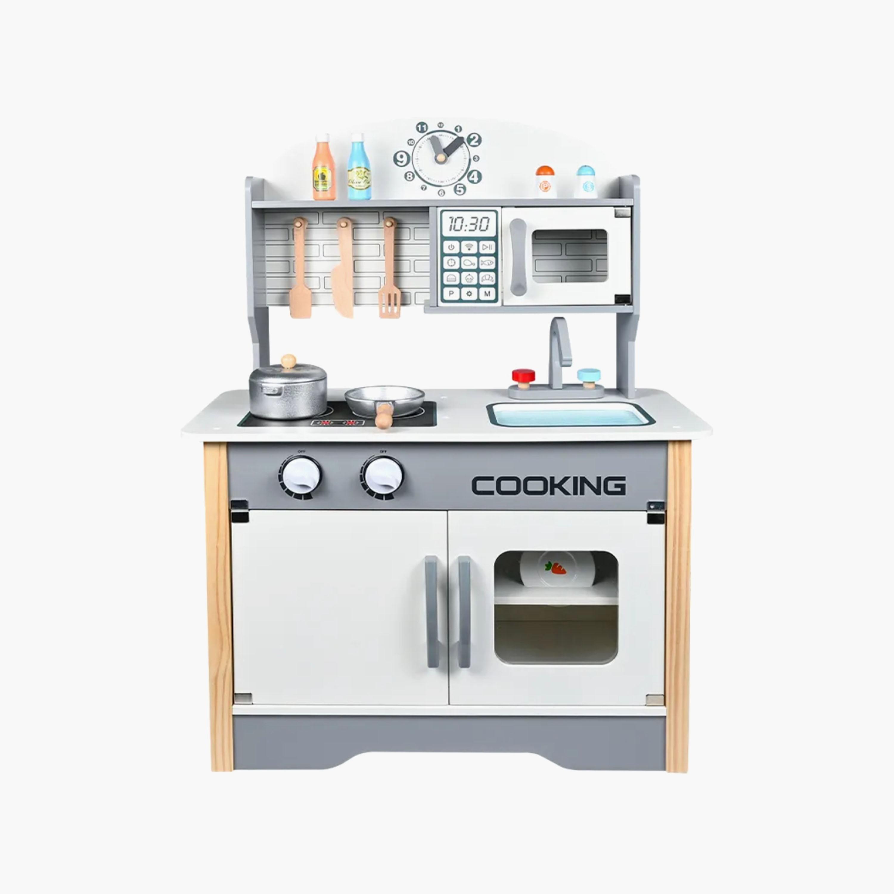 Little Angel Wooden Kitchen Play Set-toys-roleplay-kitchensets-image-1