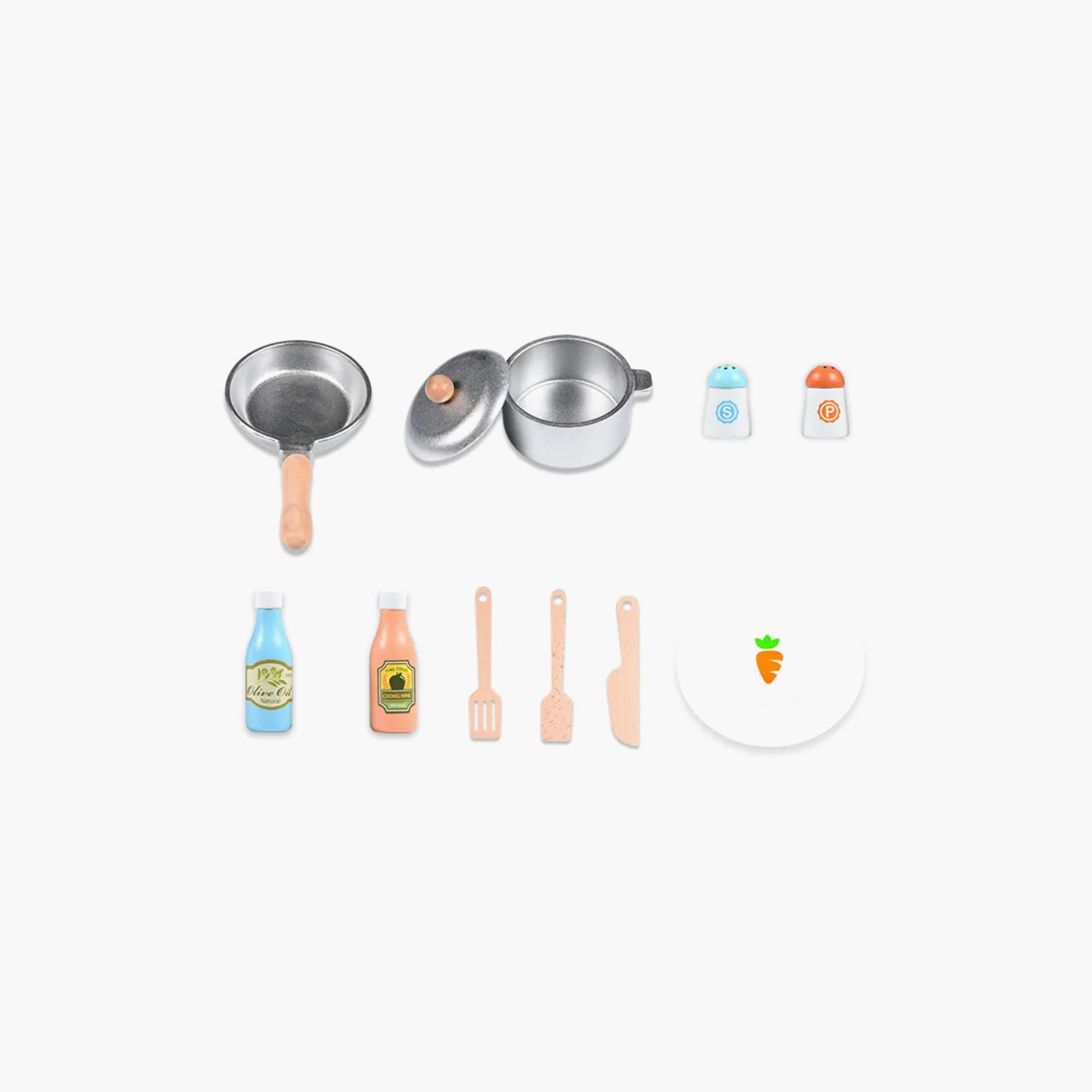 Little Angel Wooden Kitchen Play Set-toys-roleplay-kitchensets-image-4