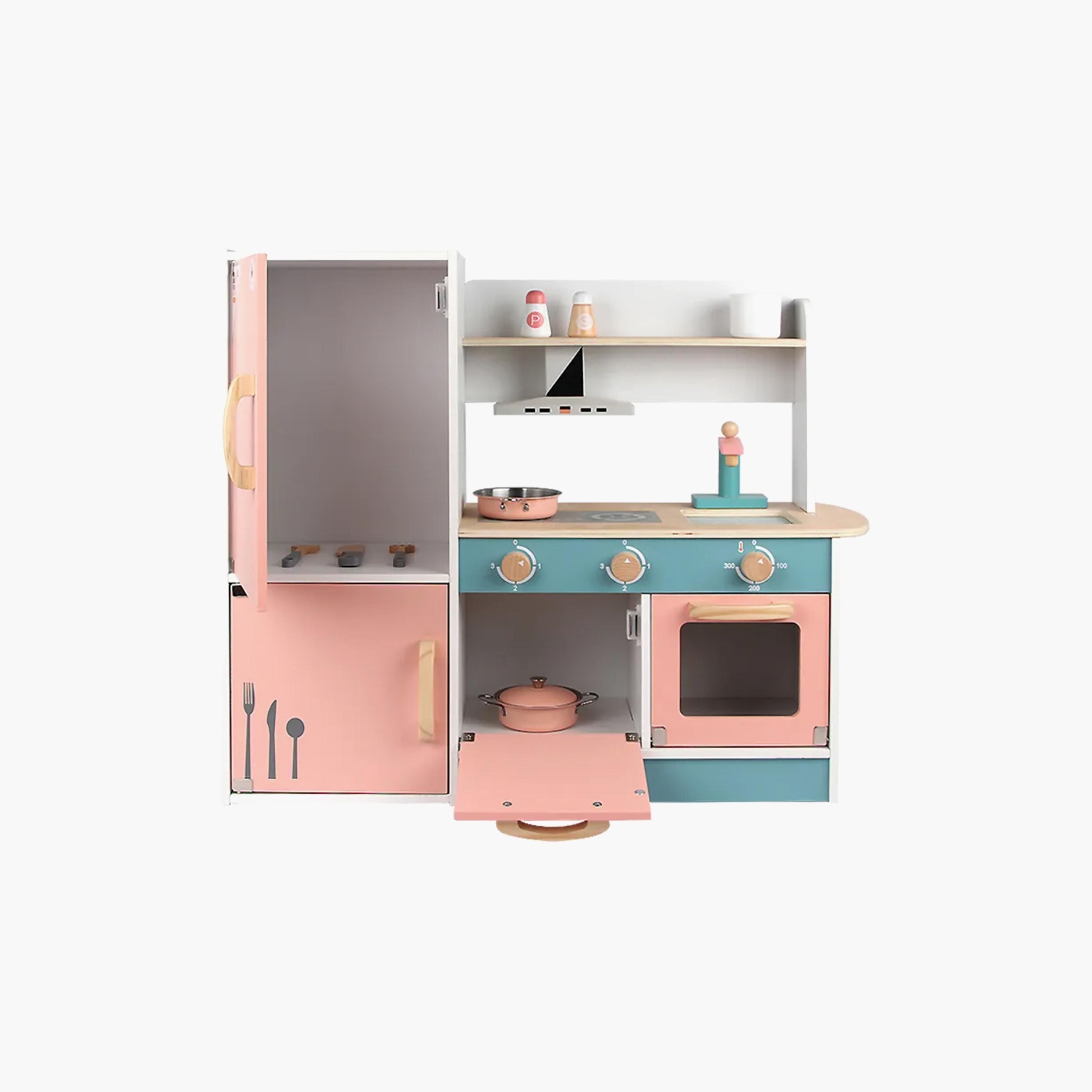 مجموعة لعب المطبخ الخشبي من ليتل أنجل، عتيقة-toys-roleplay-kitchensets-image-1