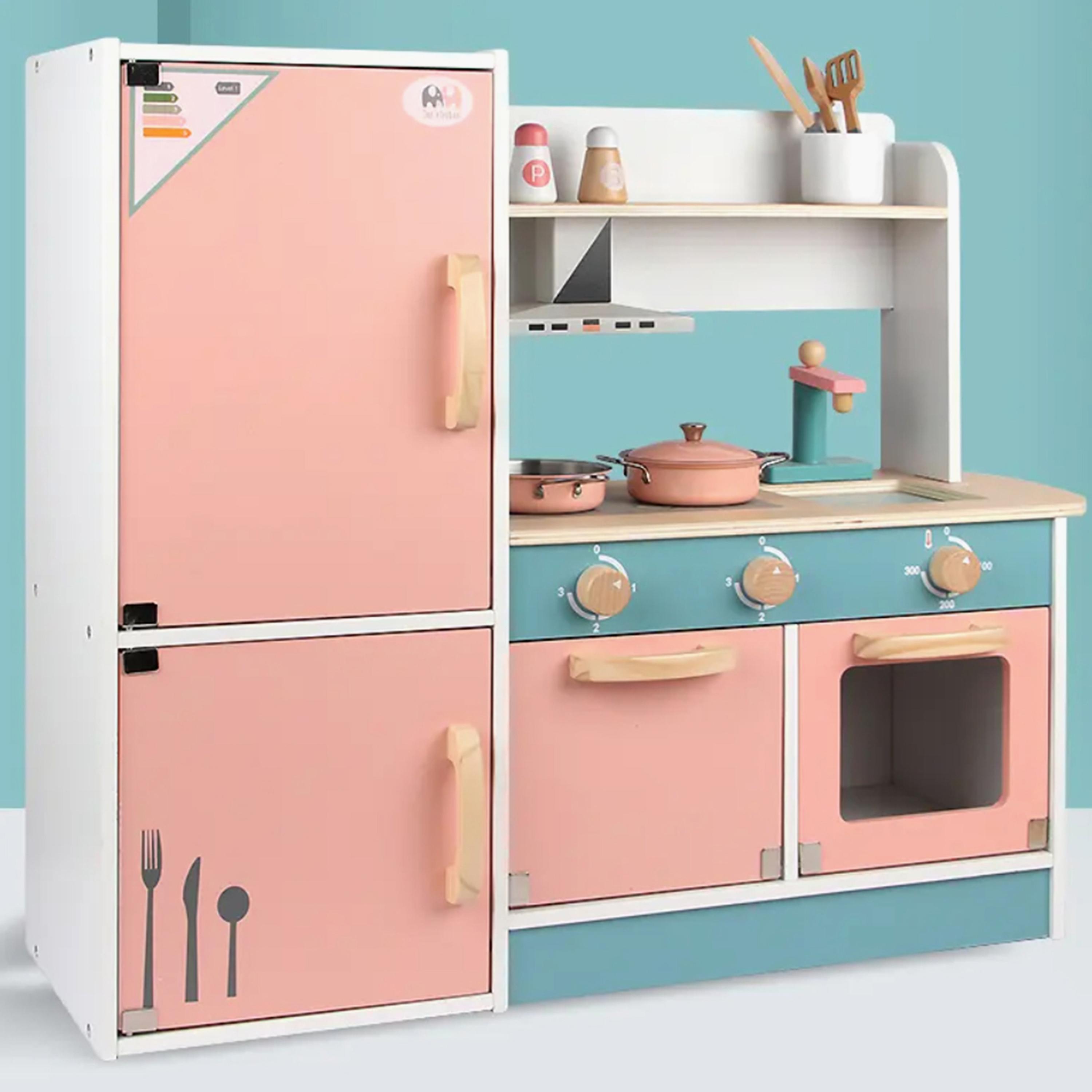 مجموعة لعب المطبخ الخشبي من ليتل أنجل، عتيقة-toys-roleplay-kitchensets-image-4