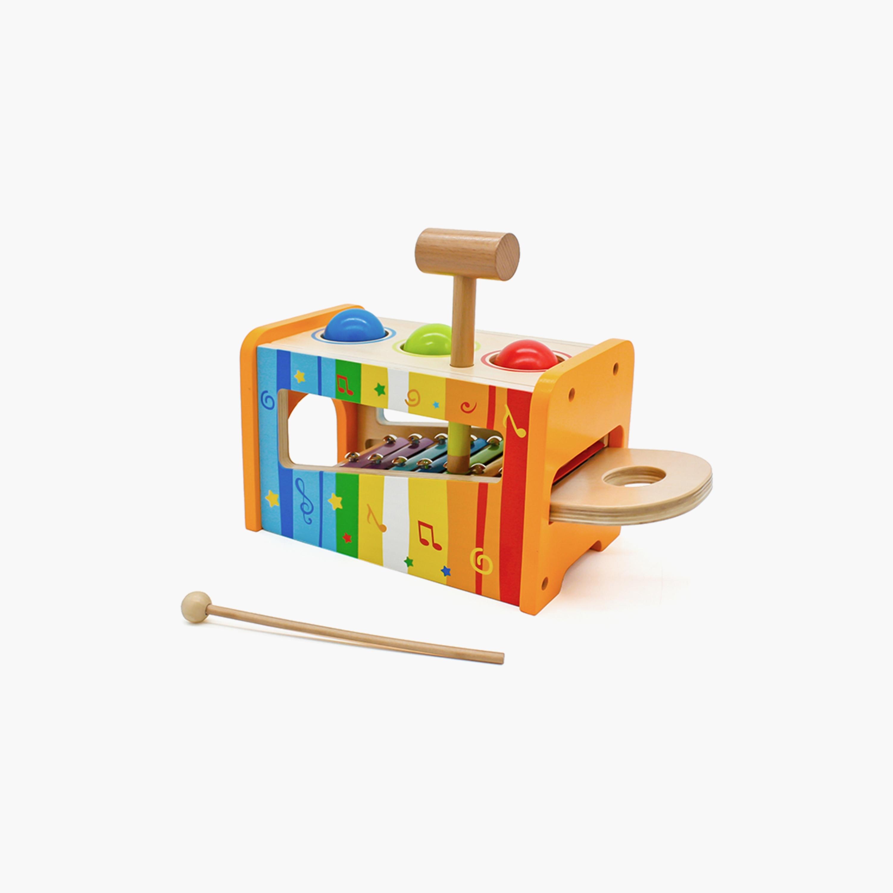 Little Angel Wooden Xylophone with 8 Small Knock-toys-educational-musicaltoys-image-3