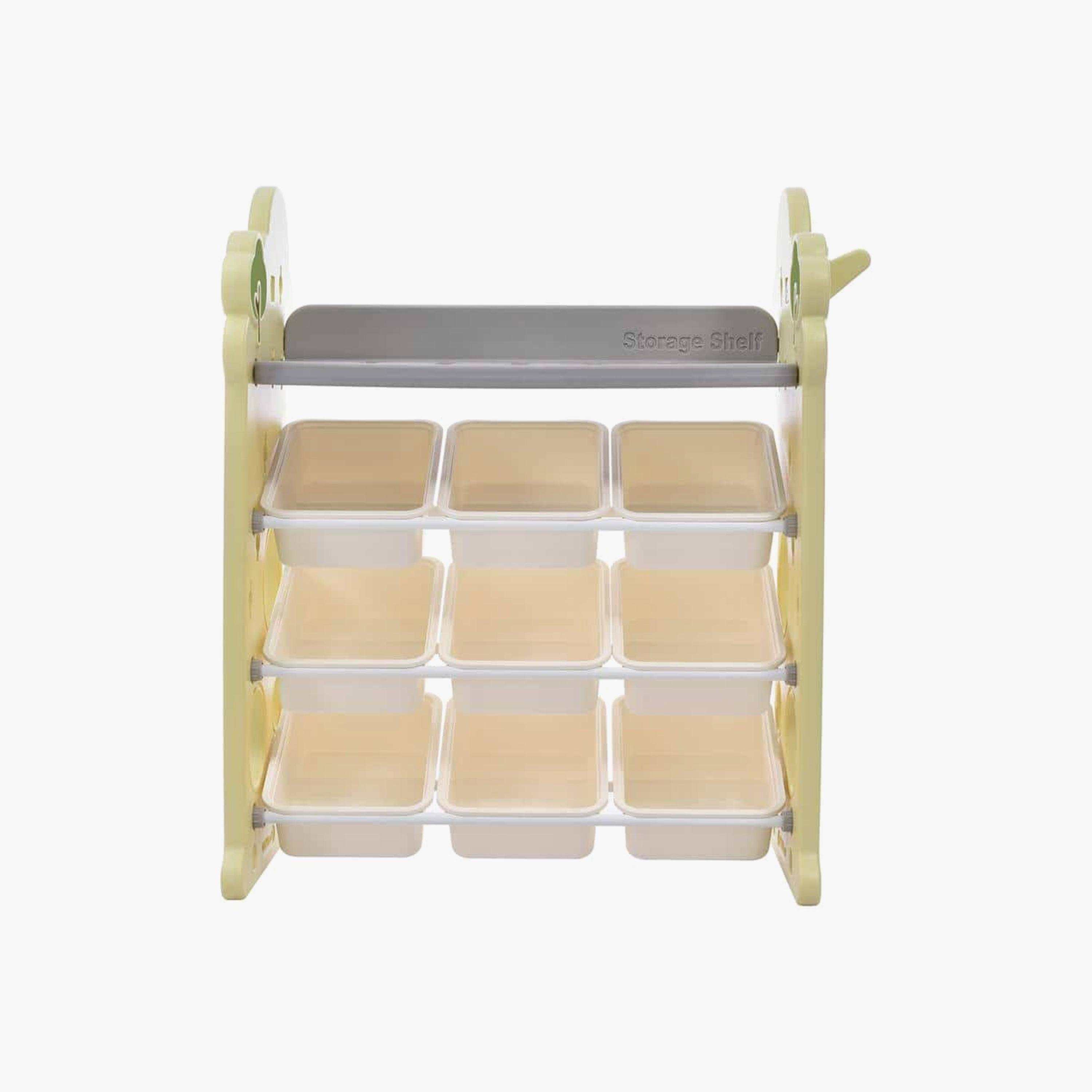 Little Angel Kid Toys Organizer Cabinet with Bins & Hook-baby-nursery-furniture-wardrobesandstorage-image-1
