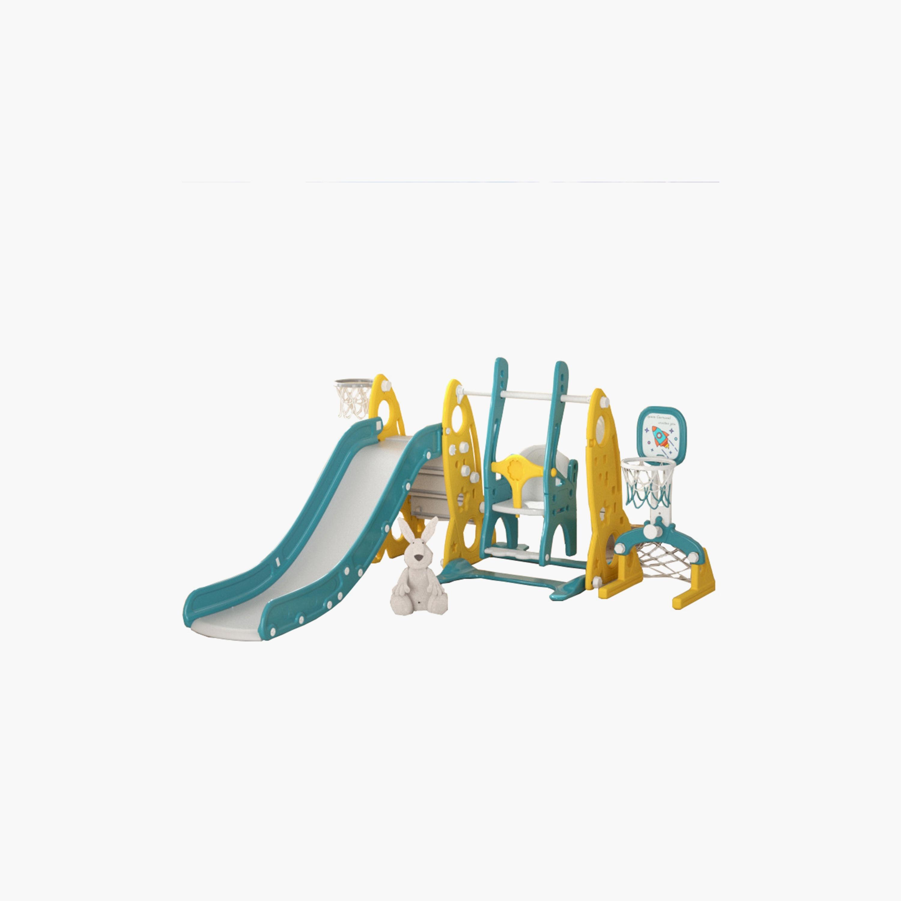Little Angel Kids Slide and Swing-baby-infantactivity-swings-image-1