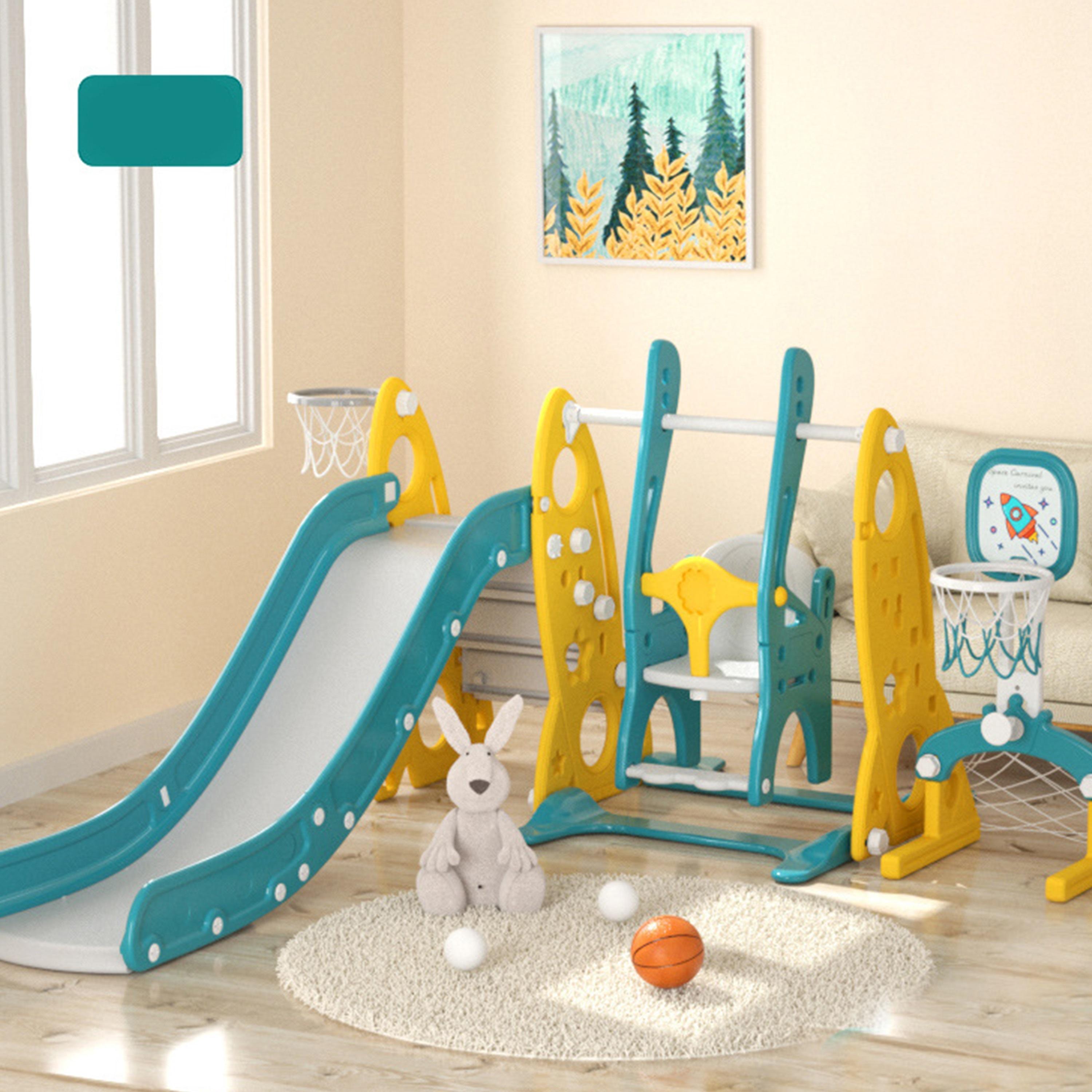 Little Angel Kids Slide and Swing-baby-infantactivity-swings-image-2