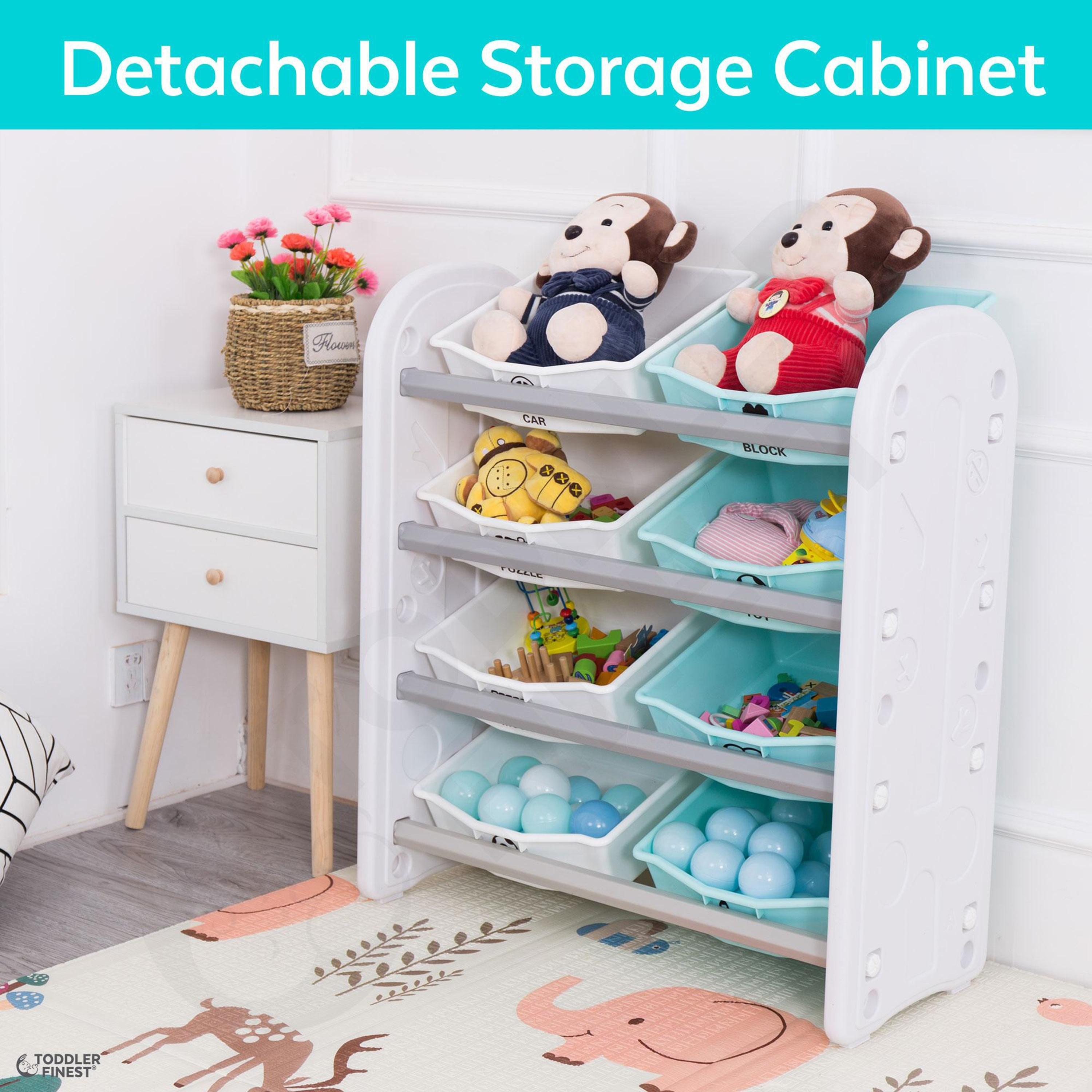 رف تخزين ألعاب متعدد الأغراض للأطفال من ليتل أنجل -baby-nursery-furniture-wardrobesandstorage-image-2
