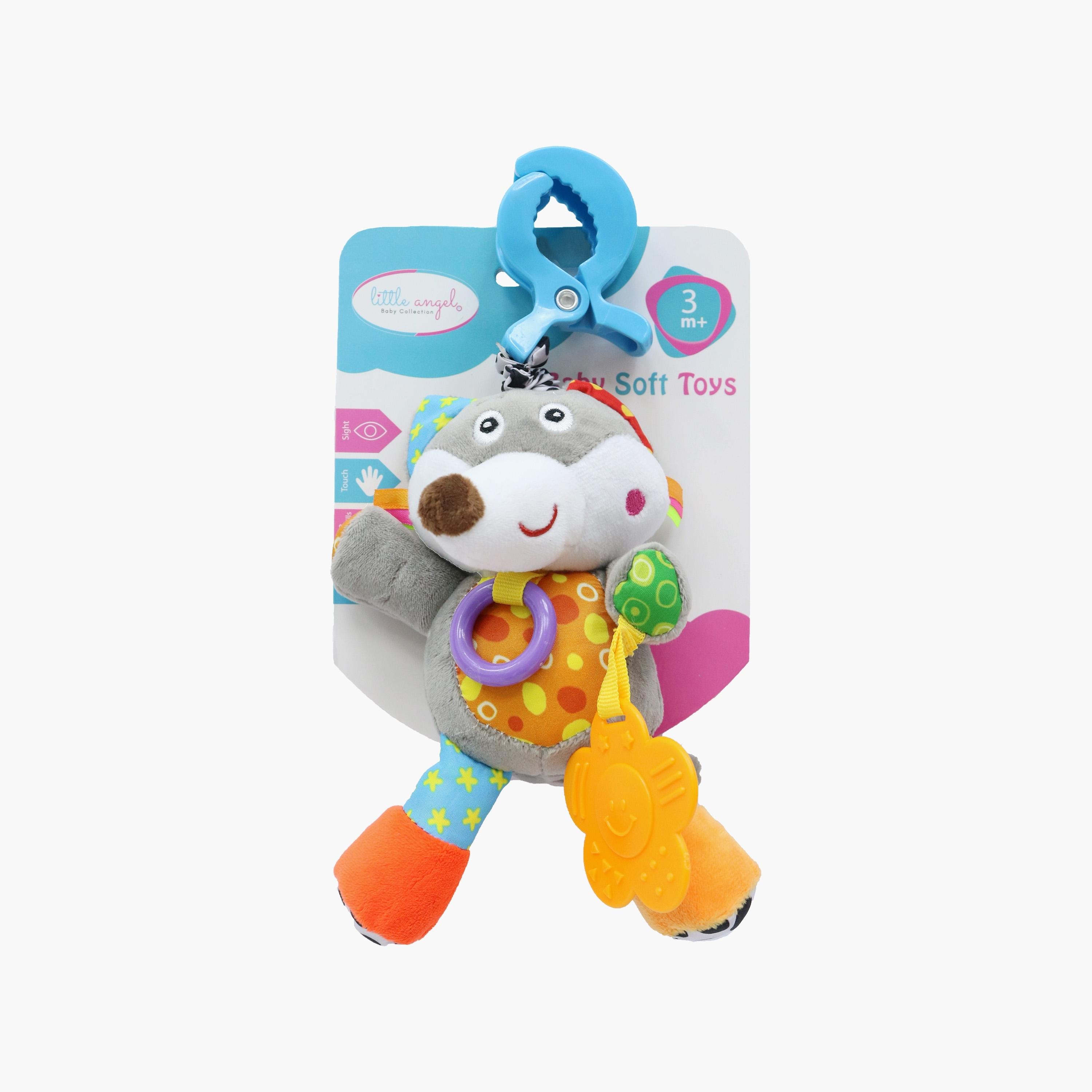 Little Angel Baby Hanging Toys with Teether for Infant, Puppy-baby-gear-strollersandprams-accessories-image-1