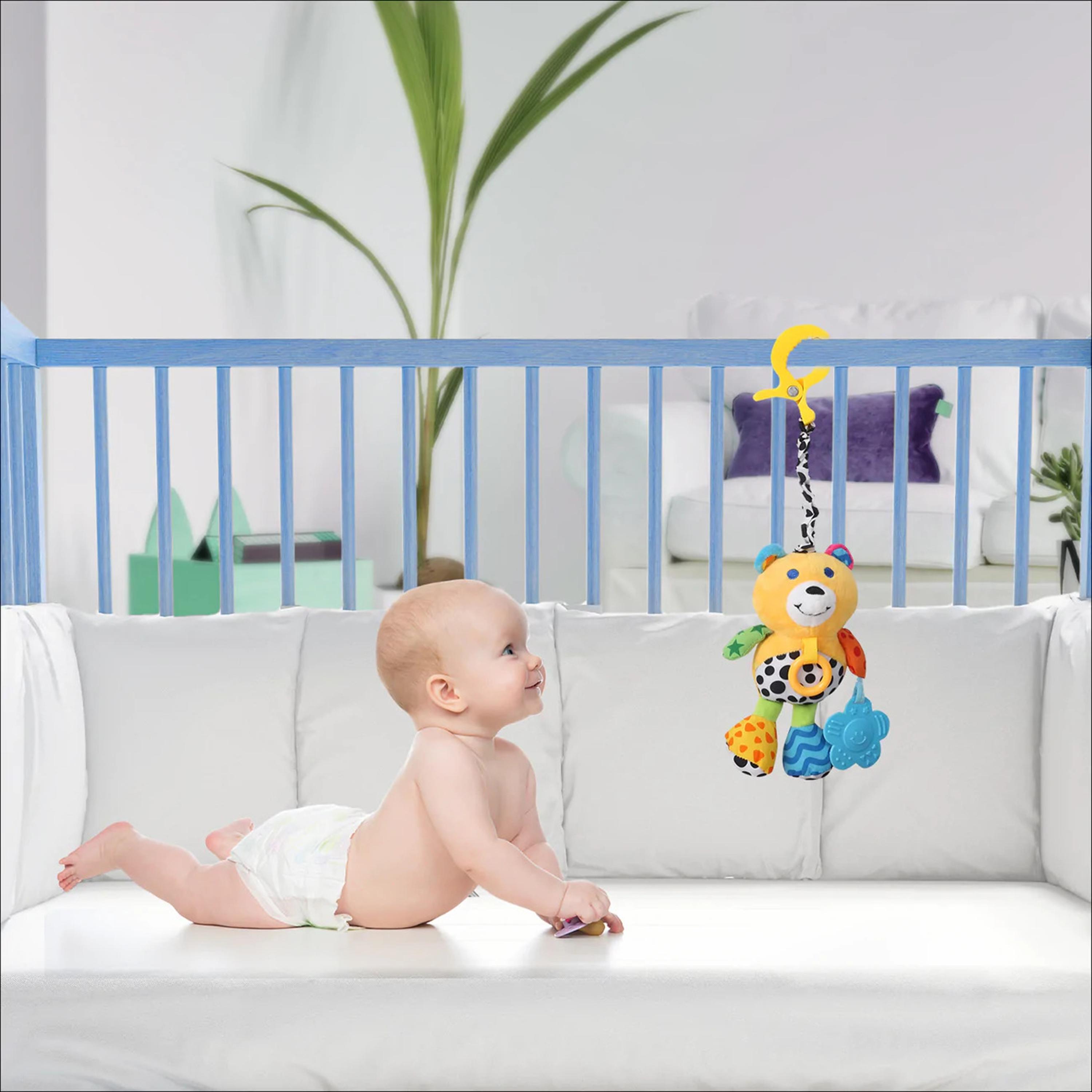 Little Angel Baby Hanging Toys with Teether for Infant, Bear-baby-gear-strollersandprams-accessories-image-5
