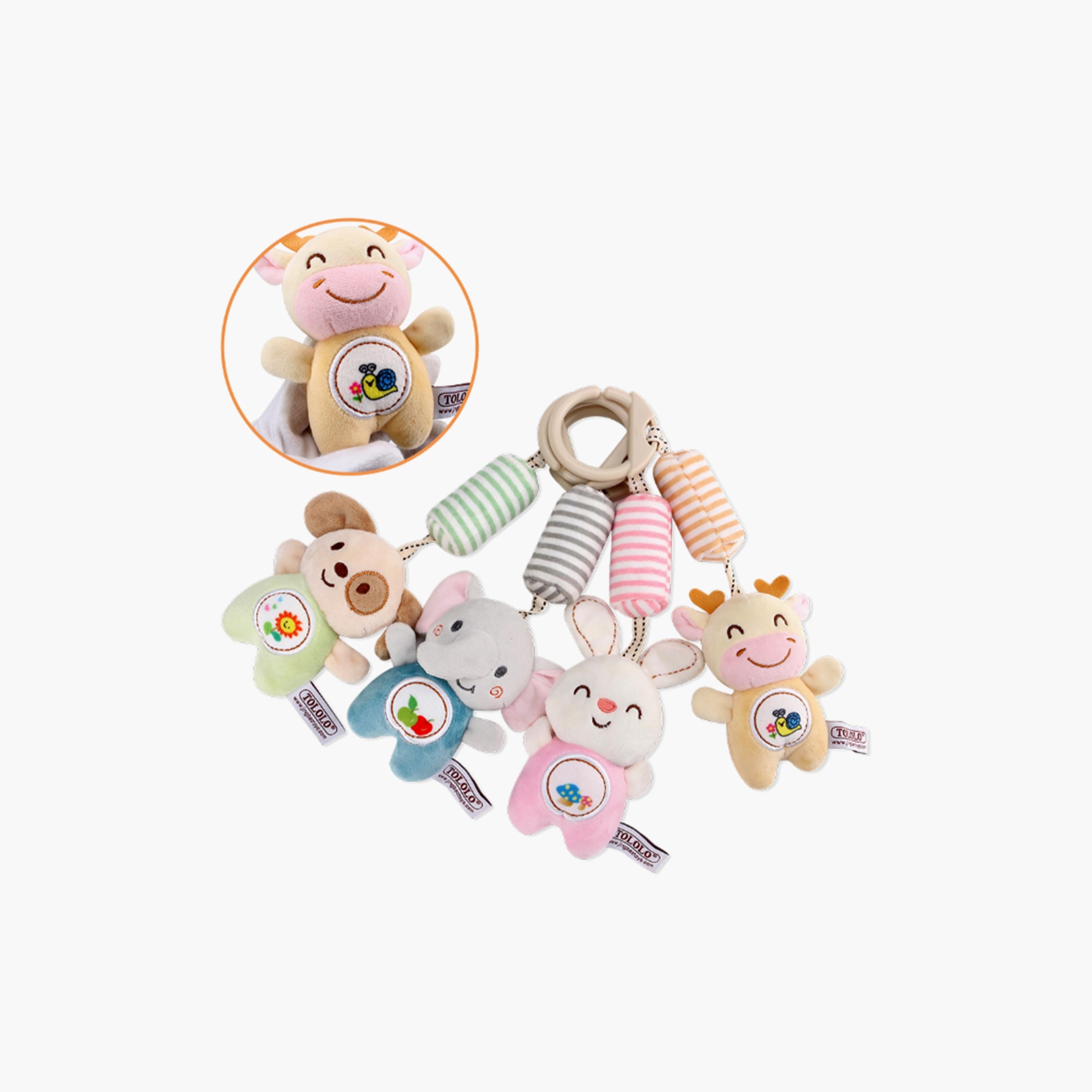 Little Angel Baby Soft Plush Stuffed Hanging Rattle Toy-toys-babyandtoddlertoys-strollertoys-image-3