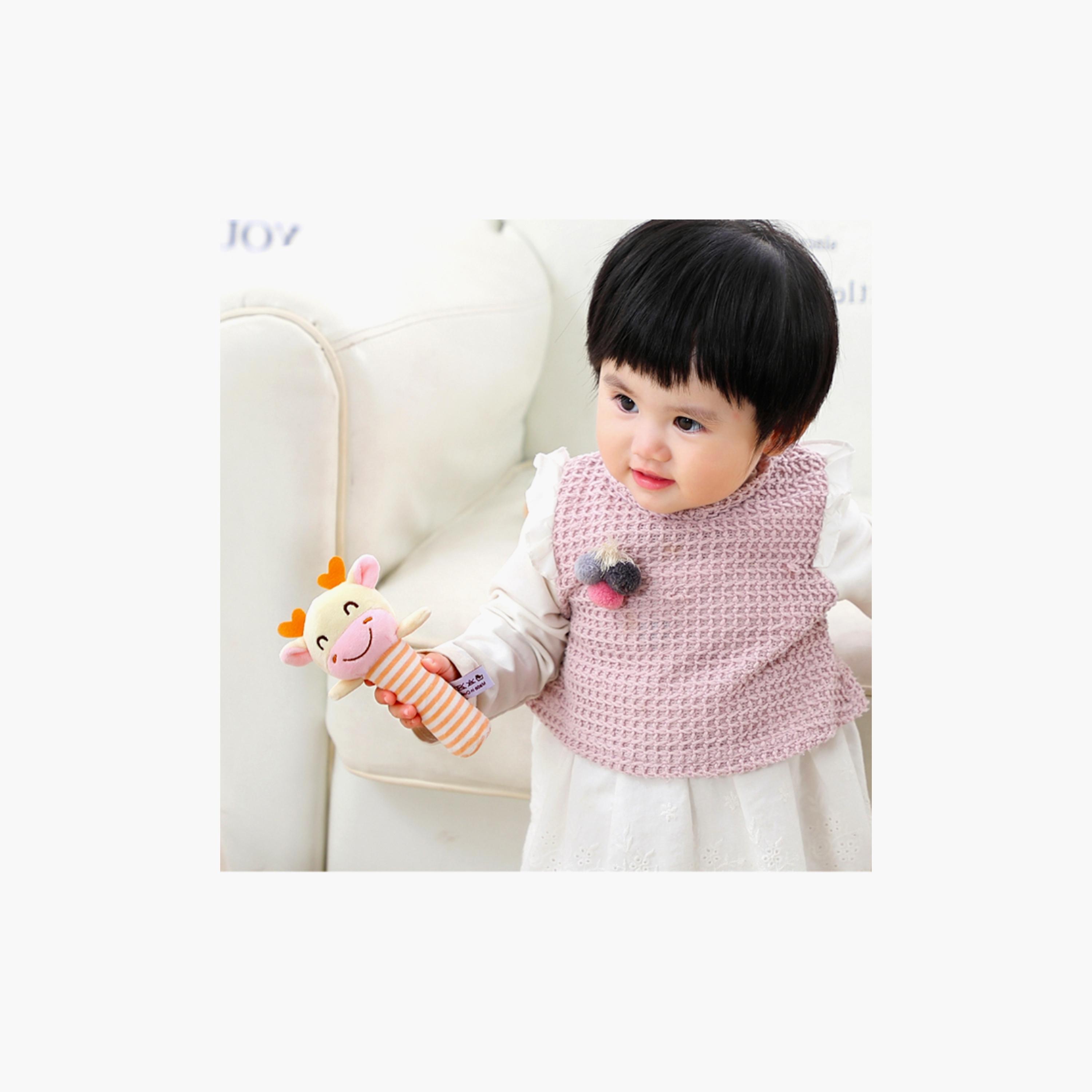 لعبة خشخيشة للرضع محشوة بالقطيفة الناعمة من ليتل أنجل-toys-babyandtoddlertoys-rattlesandteethers-image-2