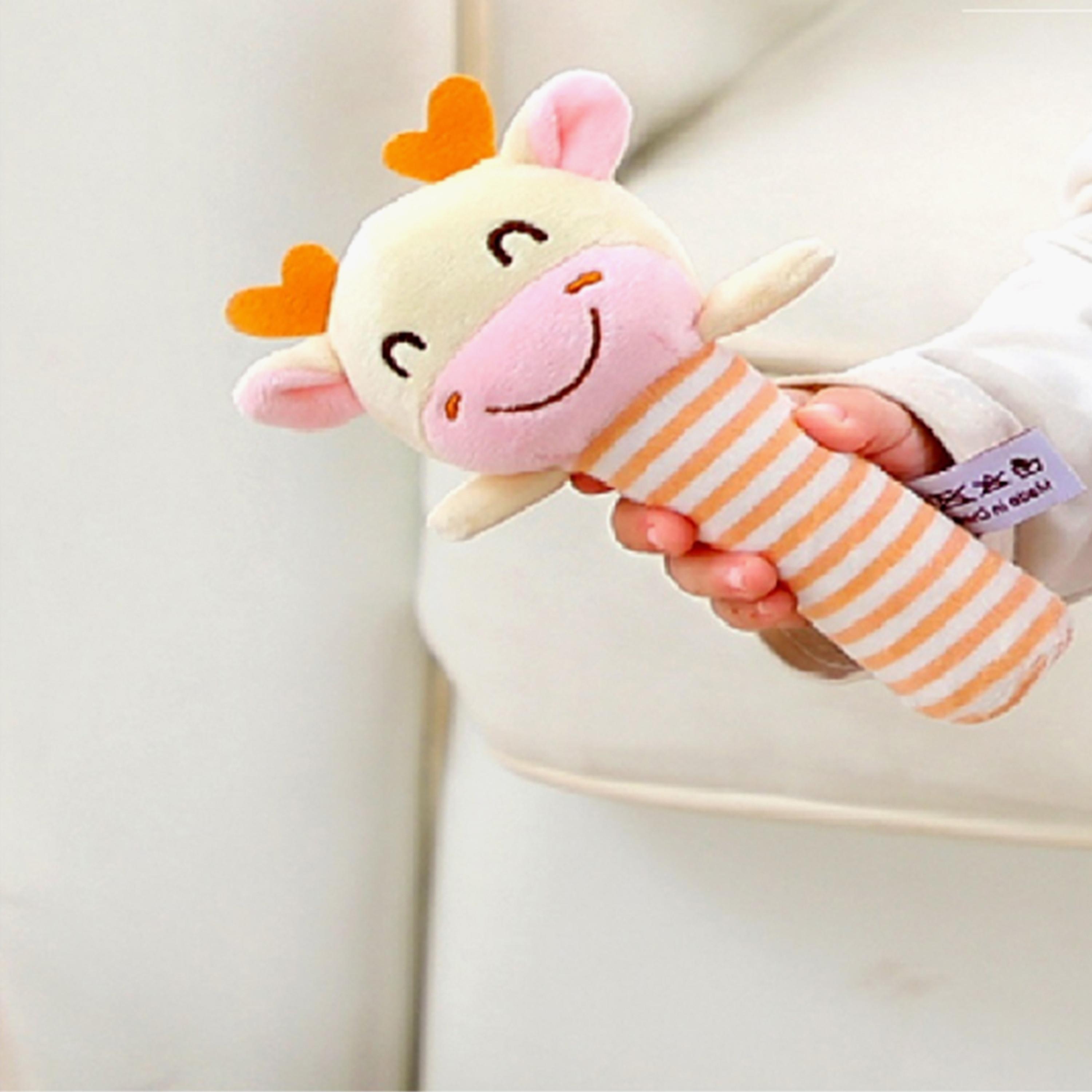 لعبة خشخيشة للرضع محشوة بالقطيفة الناعمة من ليتل أنجل-toys-babyandtoddlertoys-rattlesandteethers-image-3