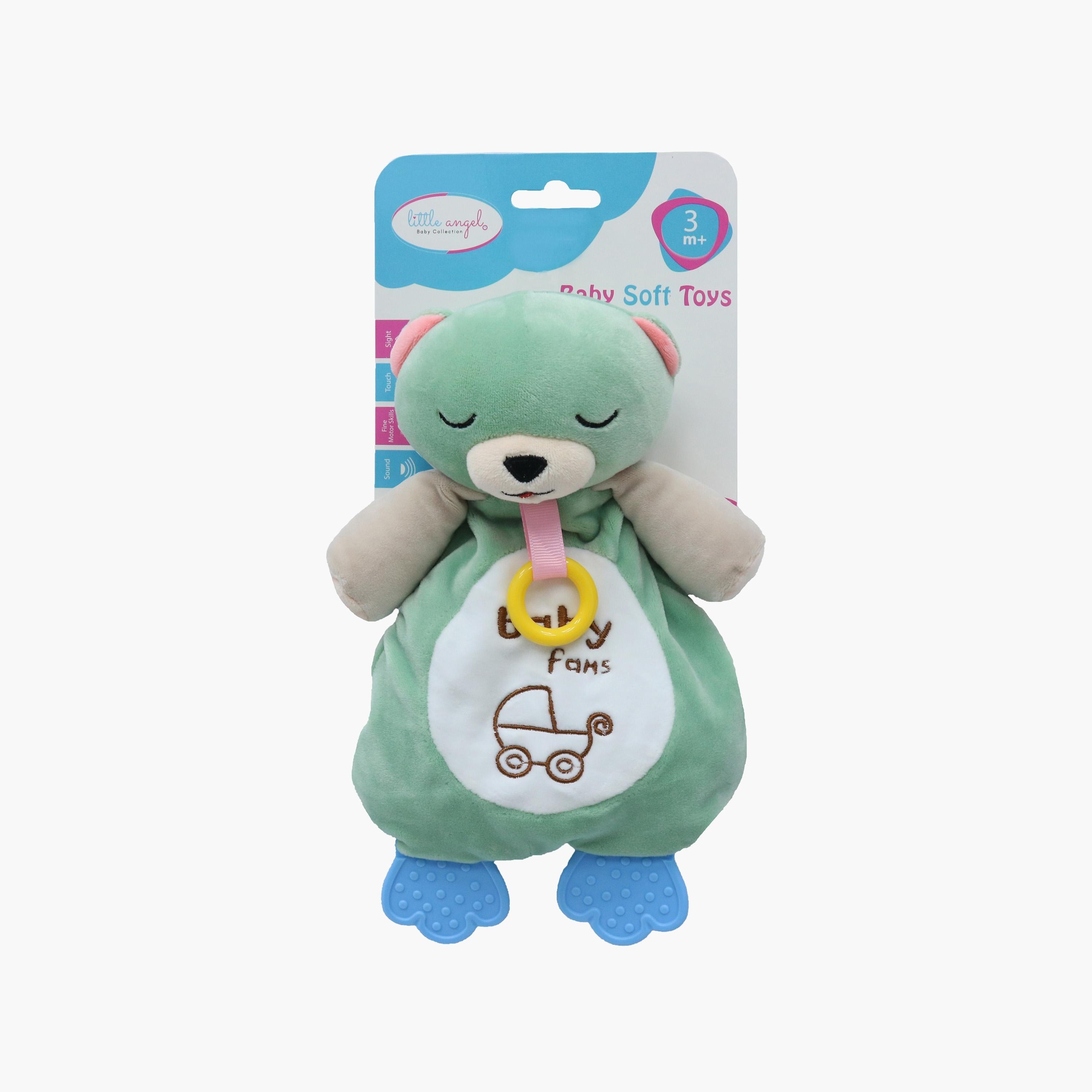 Little Angel Rattle Soft Plush Stuffed Baby Toy-toys-babyandtoddlertoys-rattlesandteethers-image-1