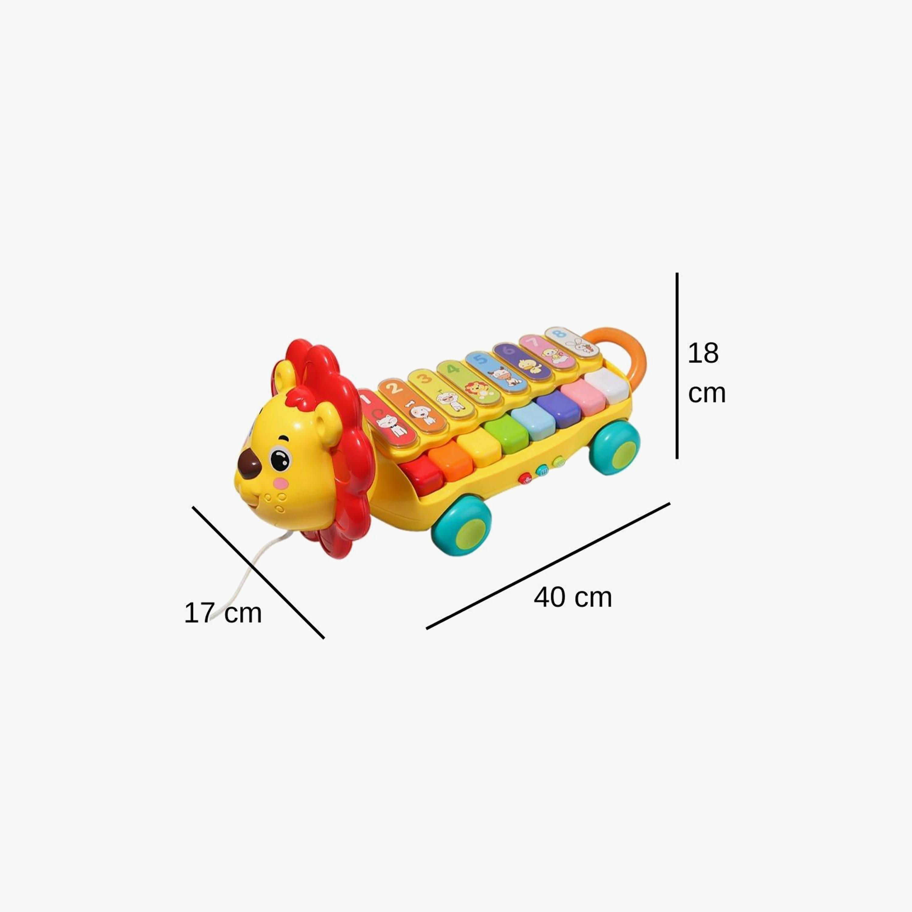 Goodway Rolling Lion Xylophone with Musical Piano-toys-educational-musicaltoys-image-4