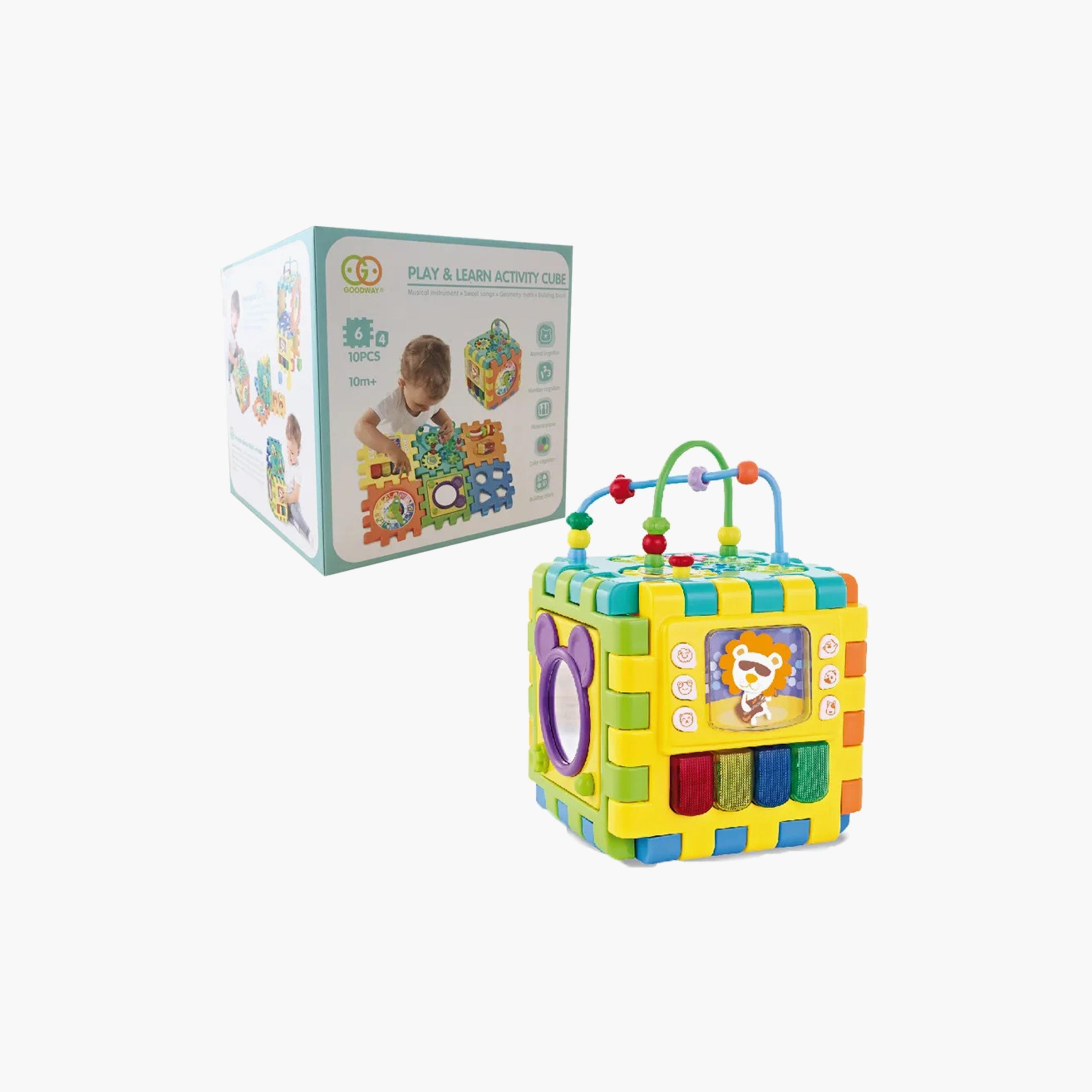 Goodway Play and Learn Activity Cube-toys-babyandtoddlertoys-learningtoys-image-1