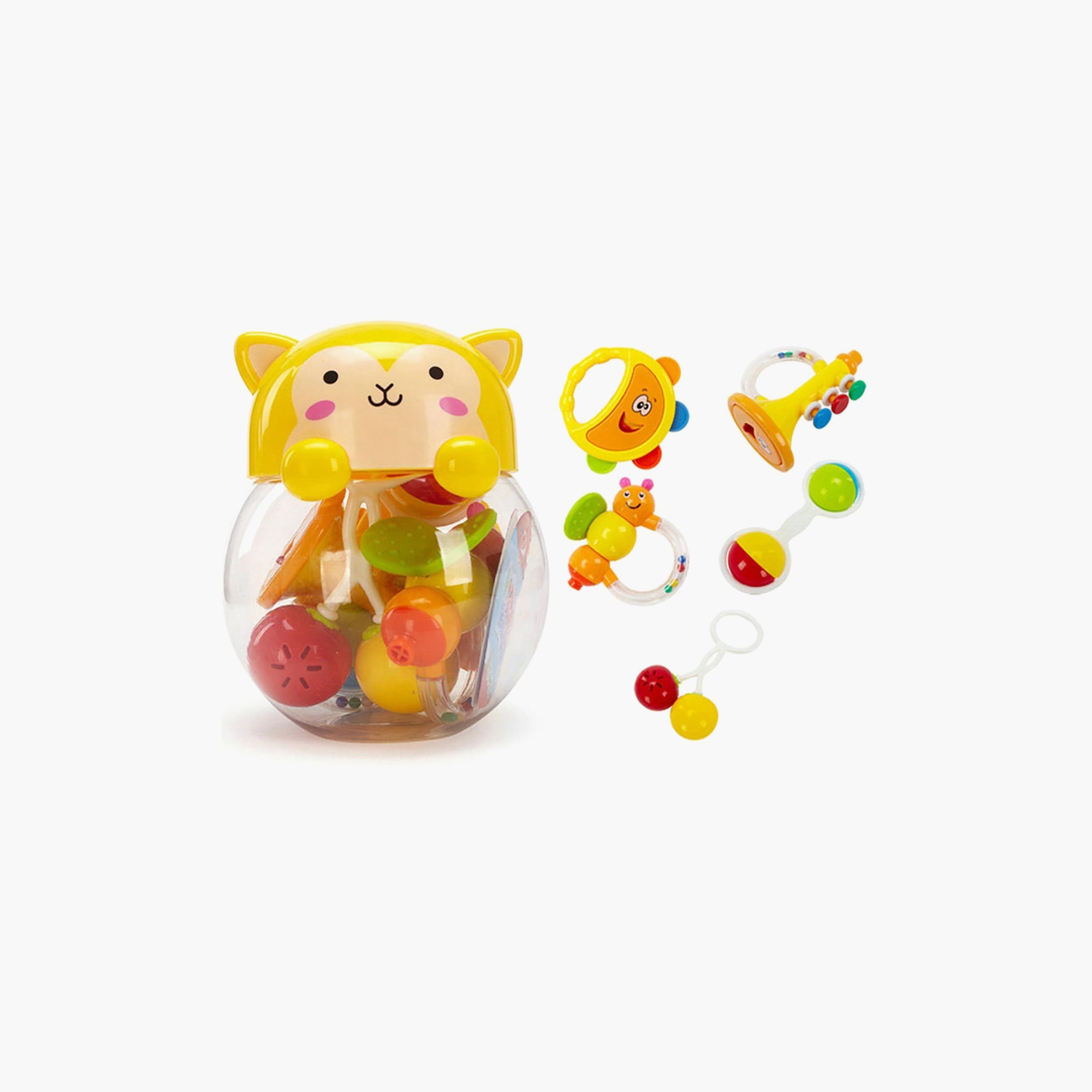 Goodway 5-Piece Rattle Teething Toy-toys-babyandtoddlertoys-rattlesandteethers-image-1