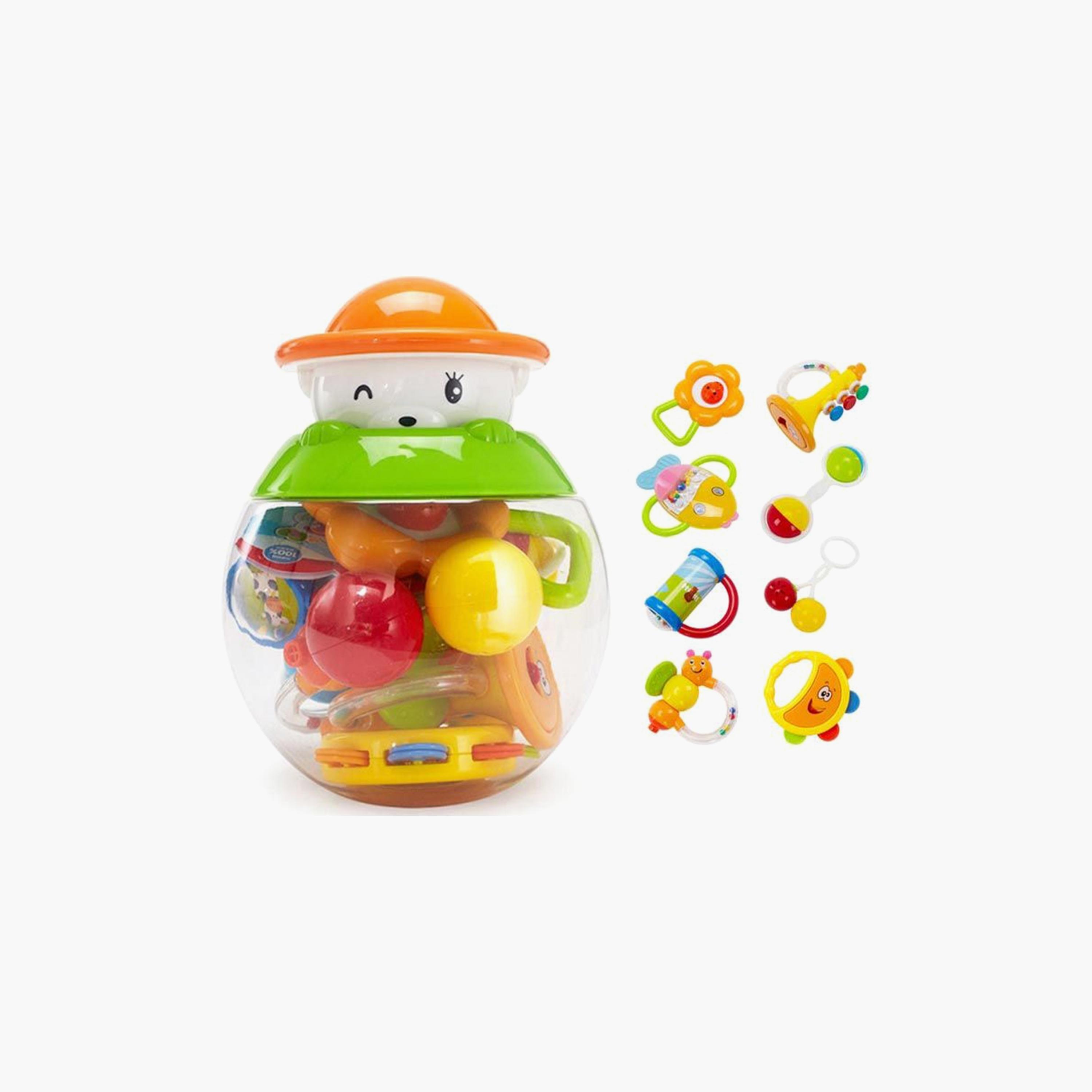 Goodway 8-Piece Rattle Teething Toy-toys-babyandtoddlertoys-rattlesandteethers-image-1