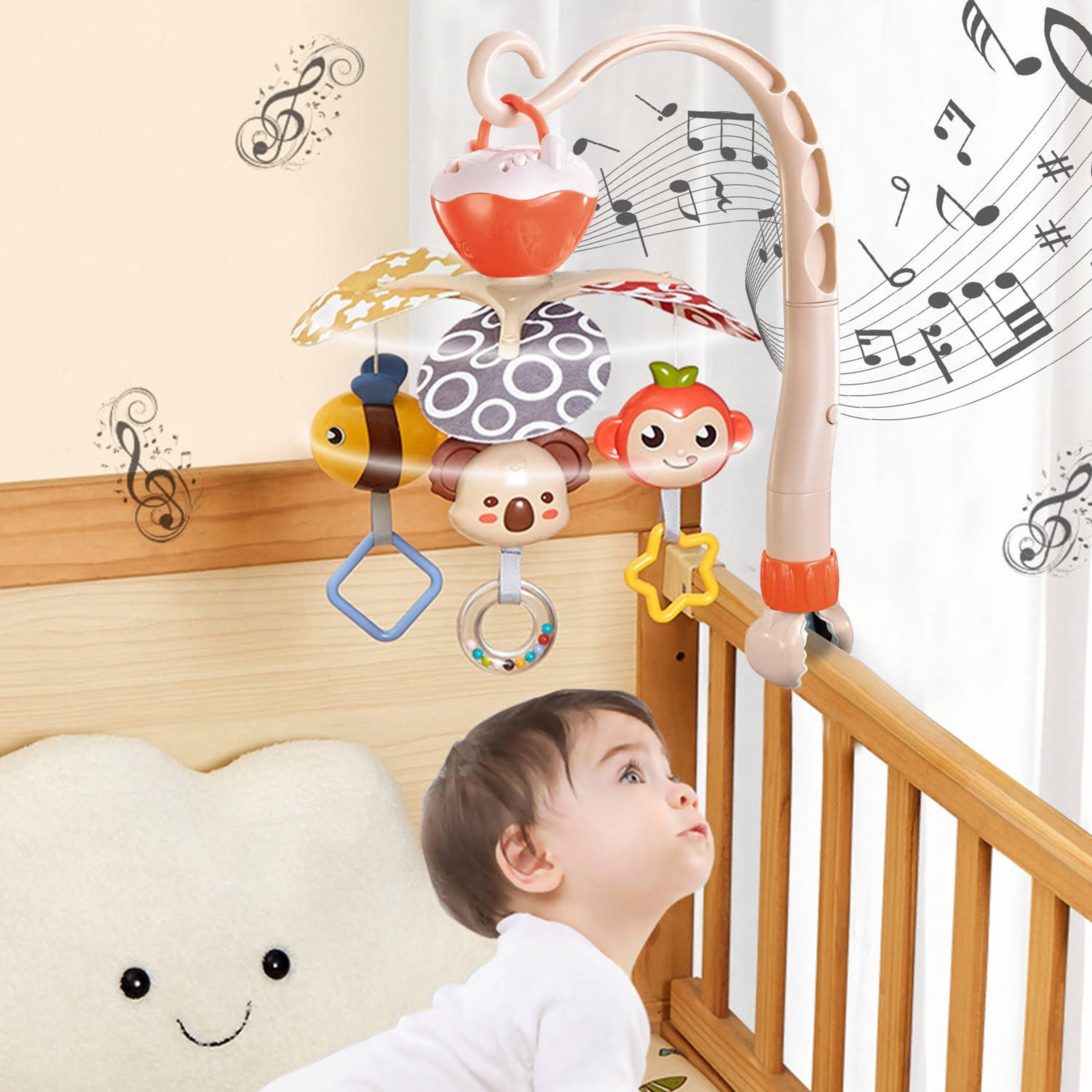 Baby bed with hanging toys online